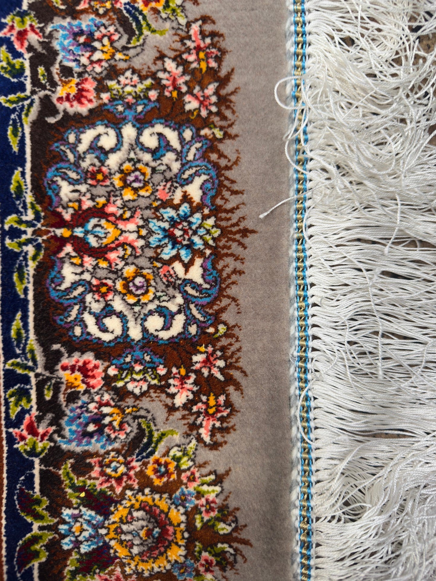 Pure Wool & Silk Persian Rug