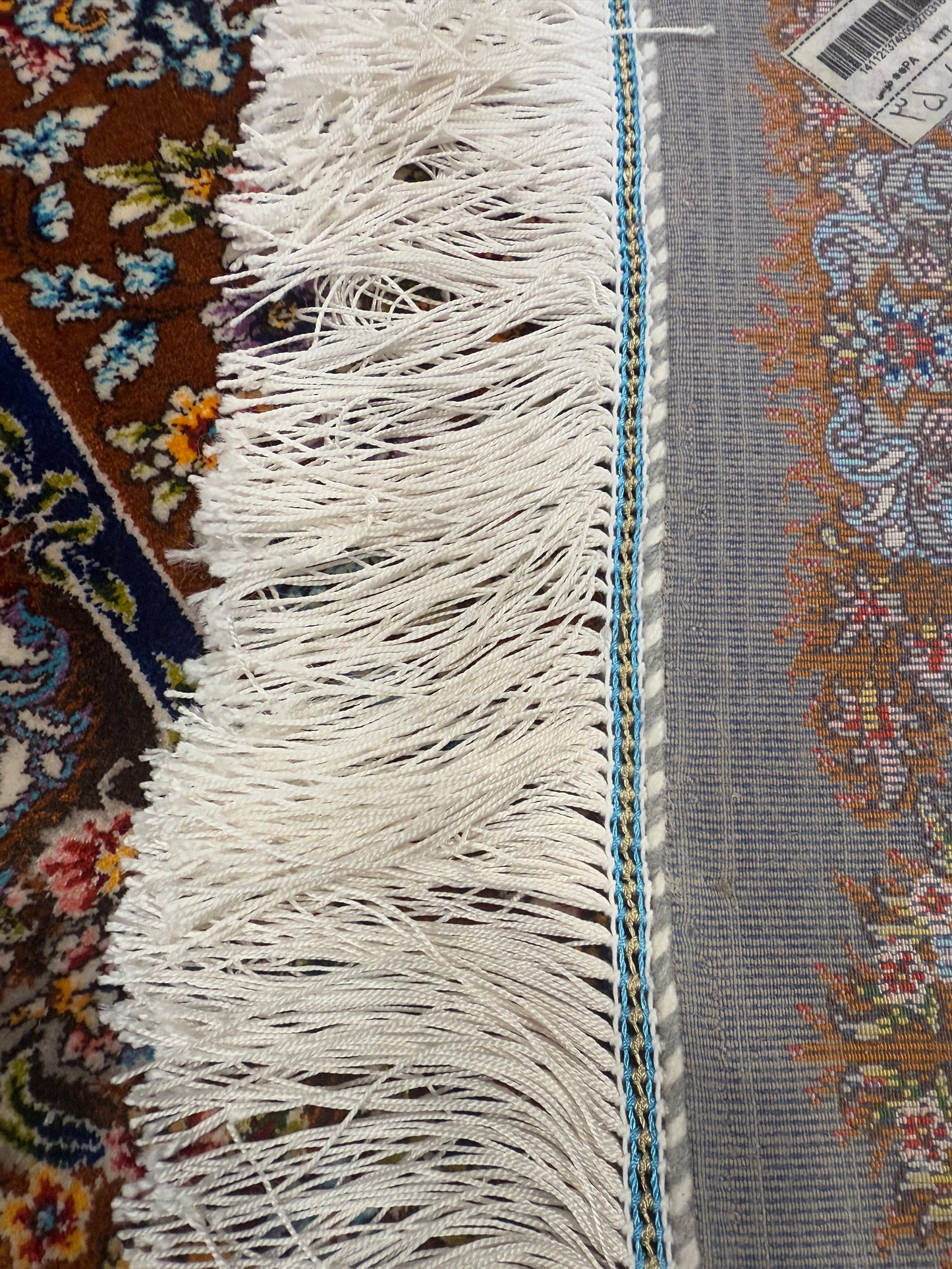 Pure Wool & Silk Persian Rug