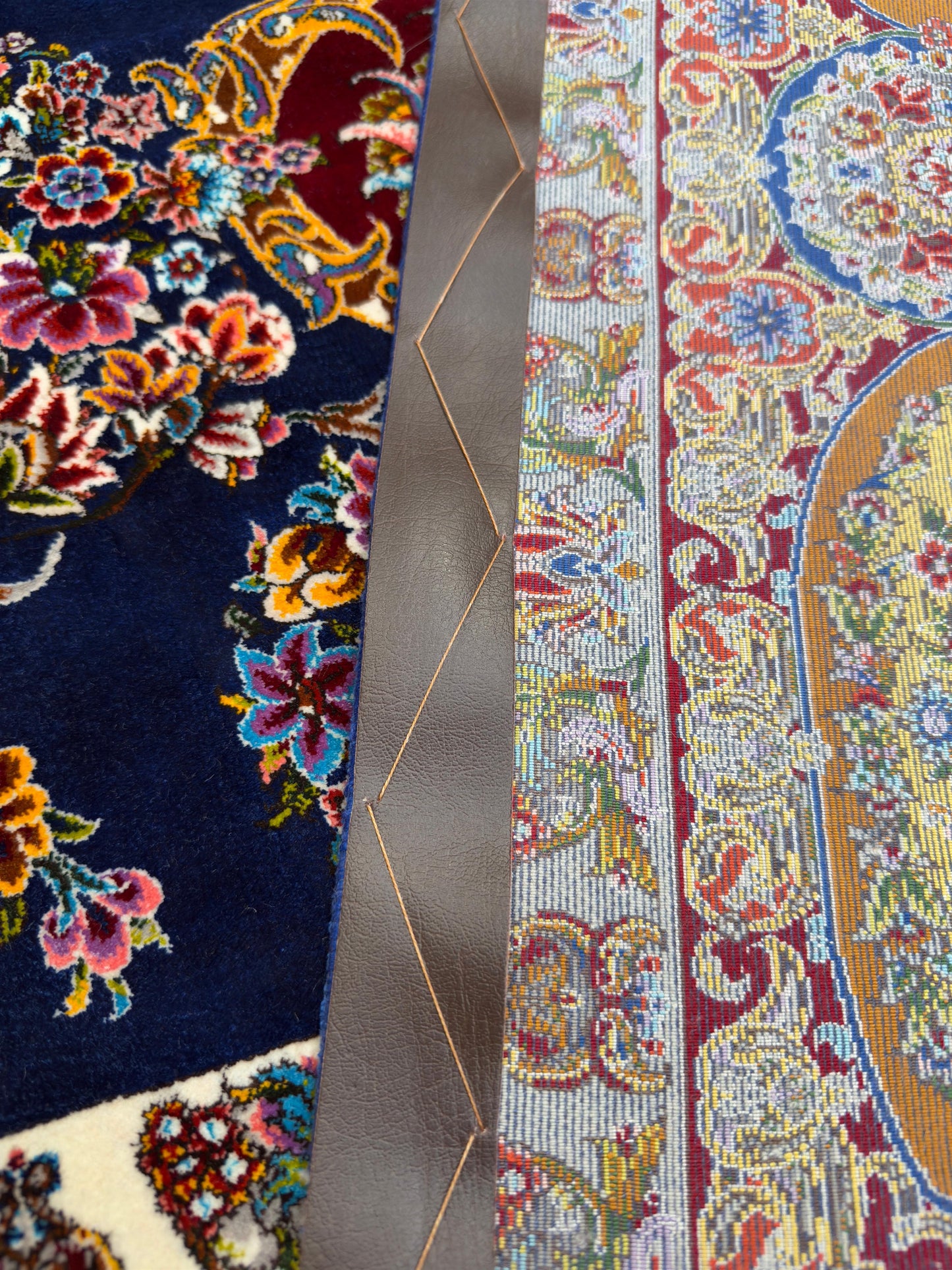 Pure Wool & Silk Persian Rug