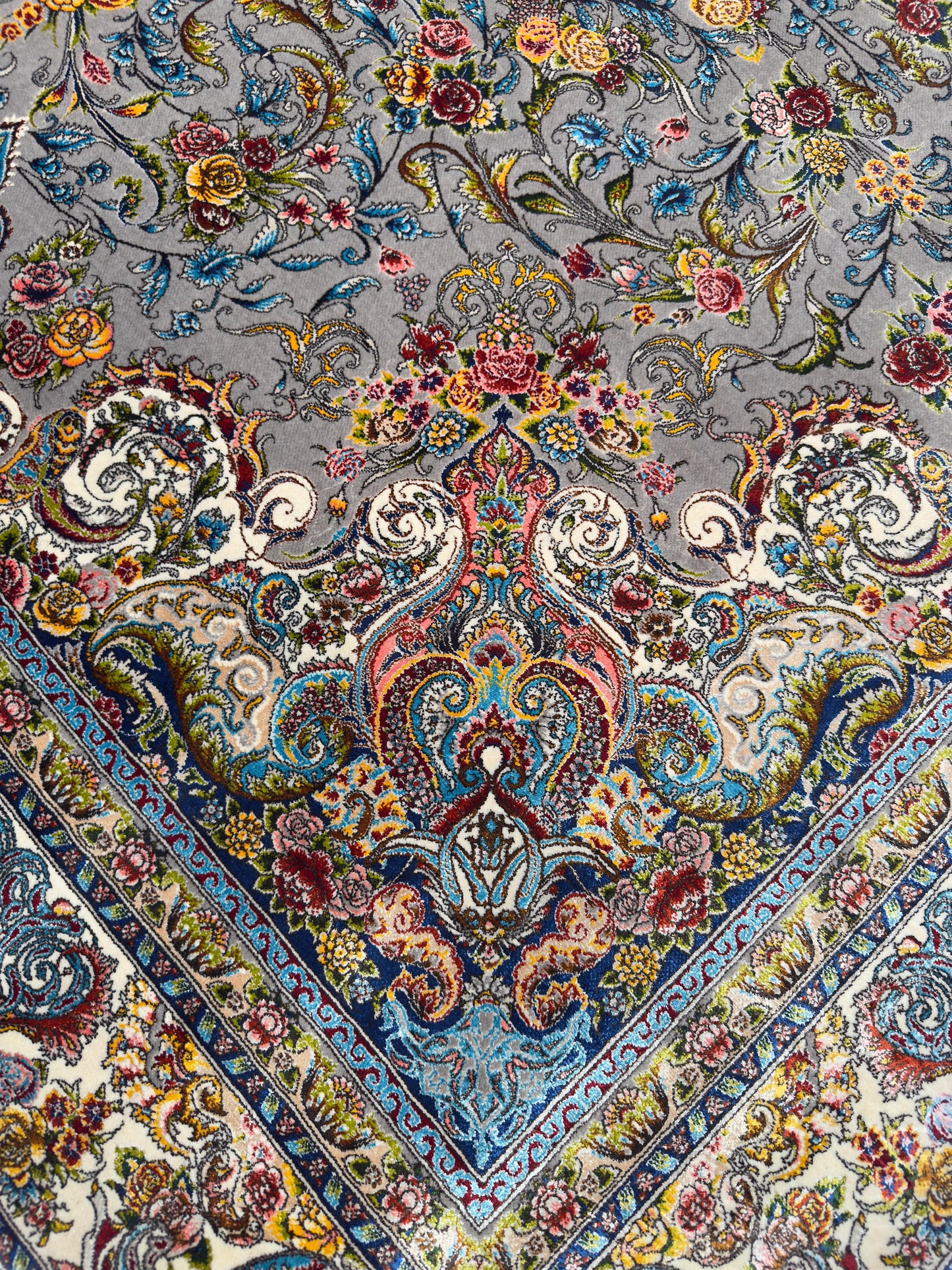 Pure Silk Persian Rug