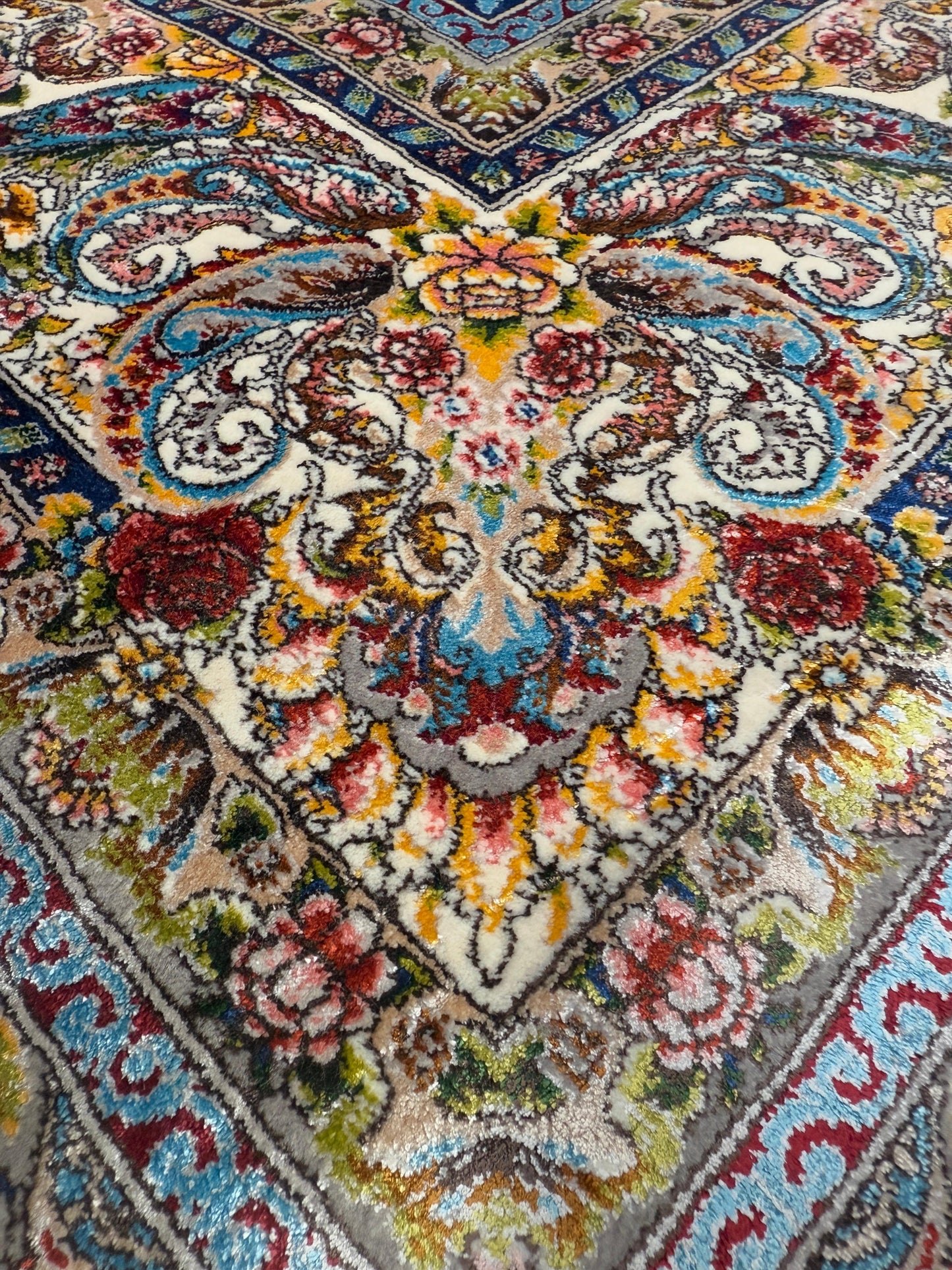 Pure Silk Persian Rug