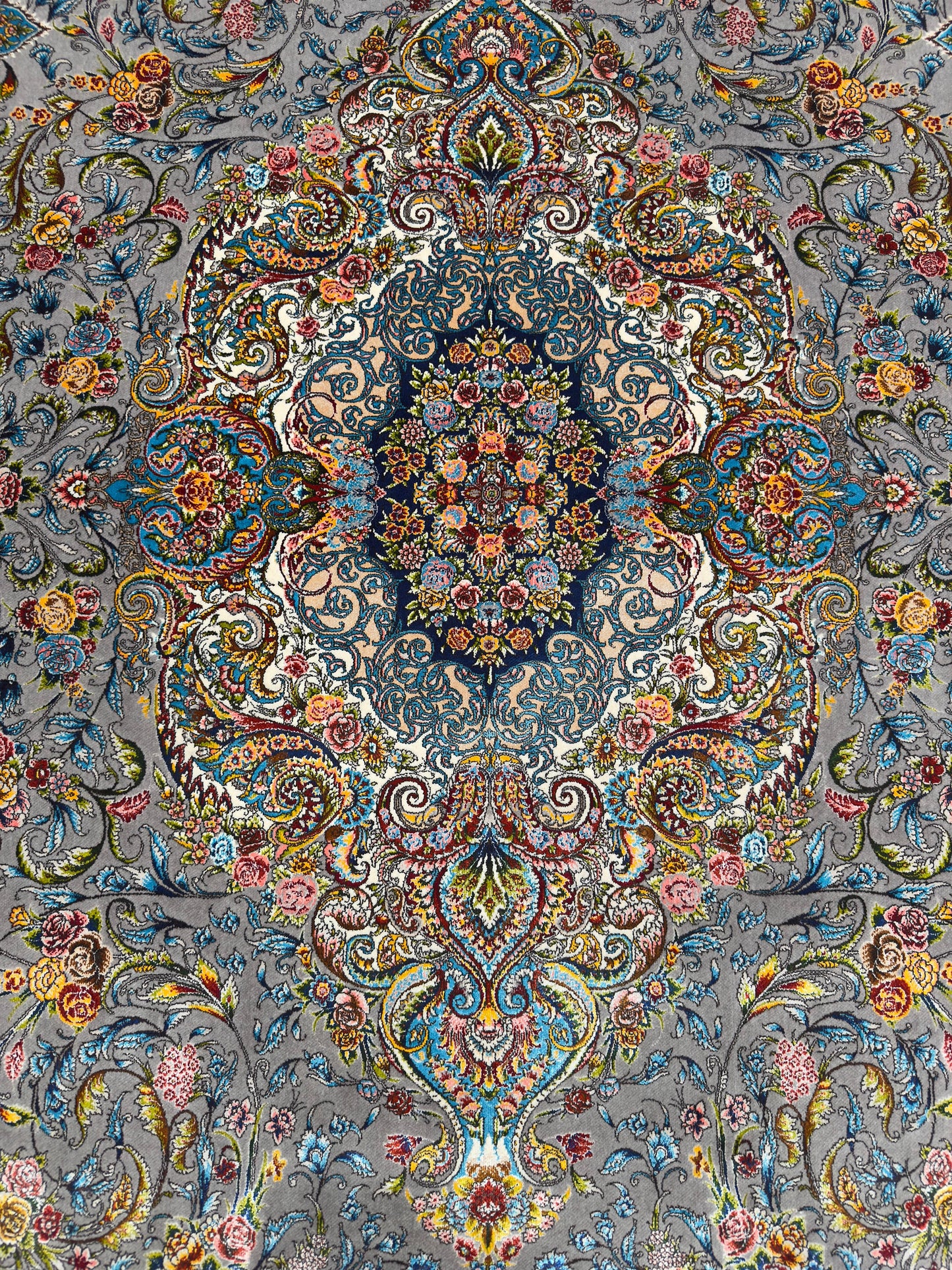 Pure Silk Persian Rug
