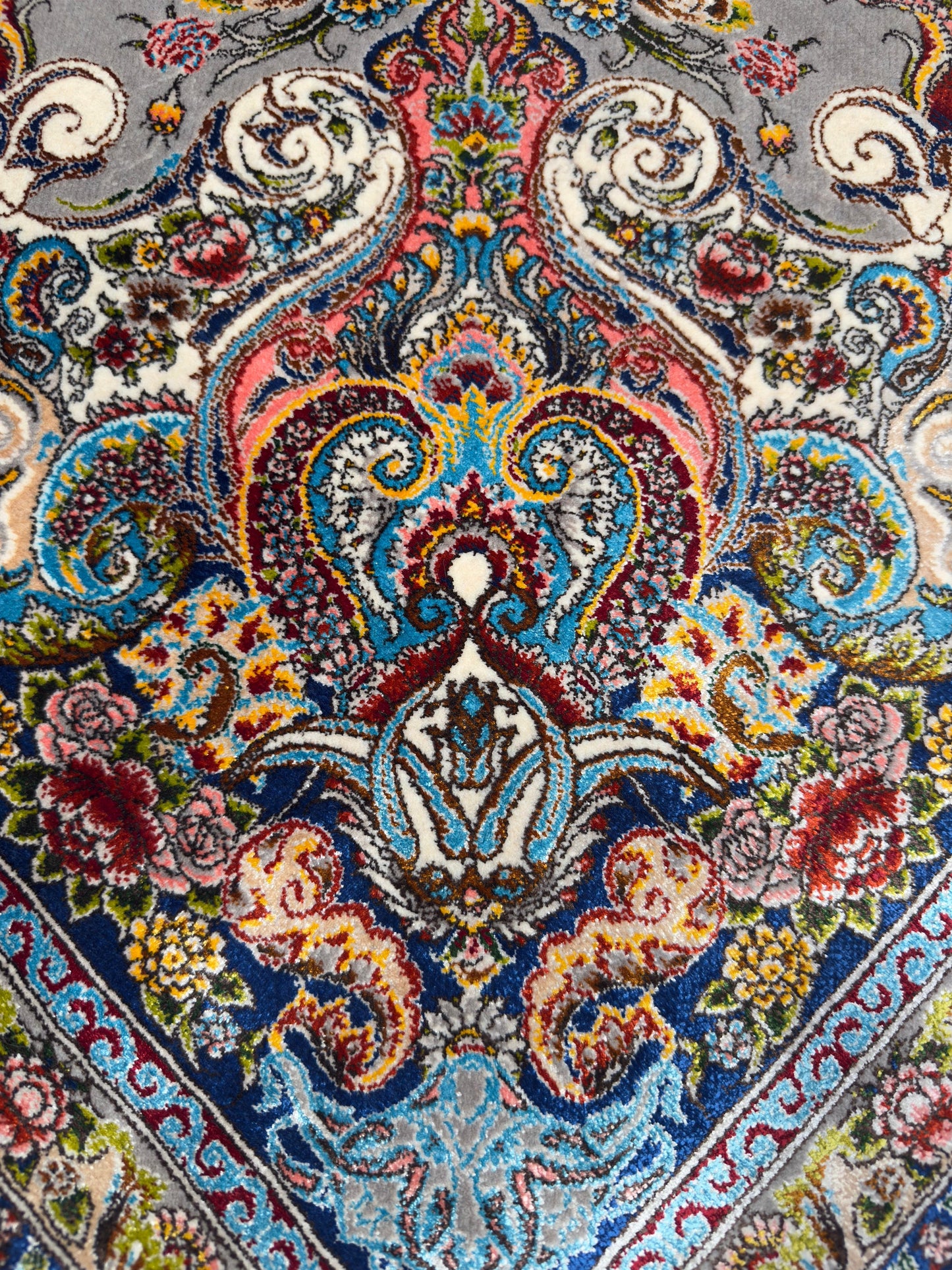 Pure Silk Persian Rug