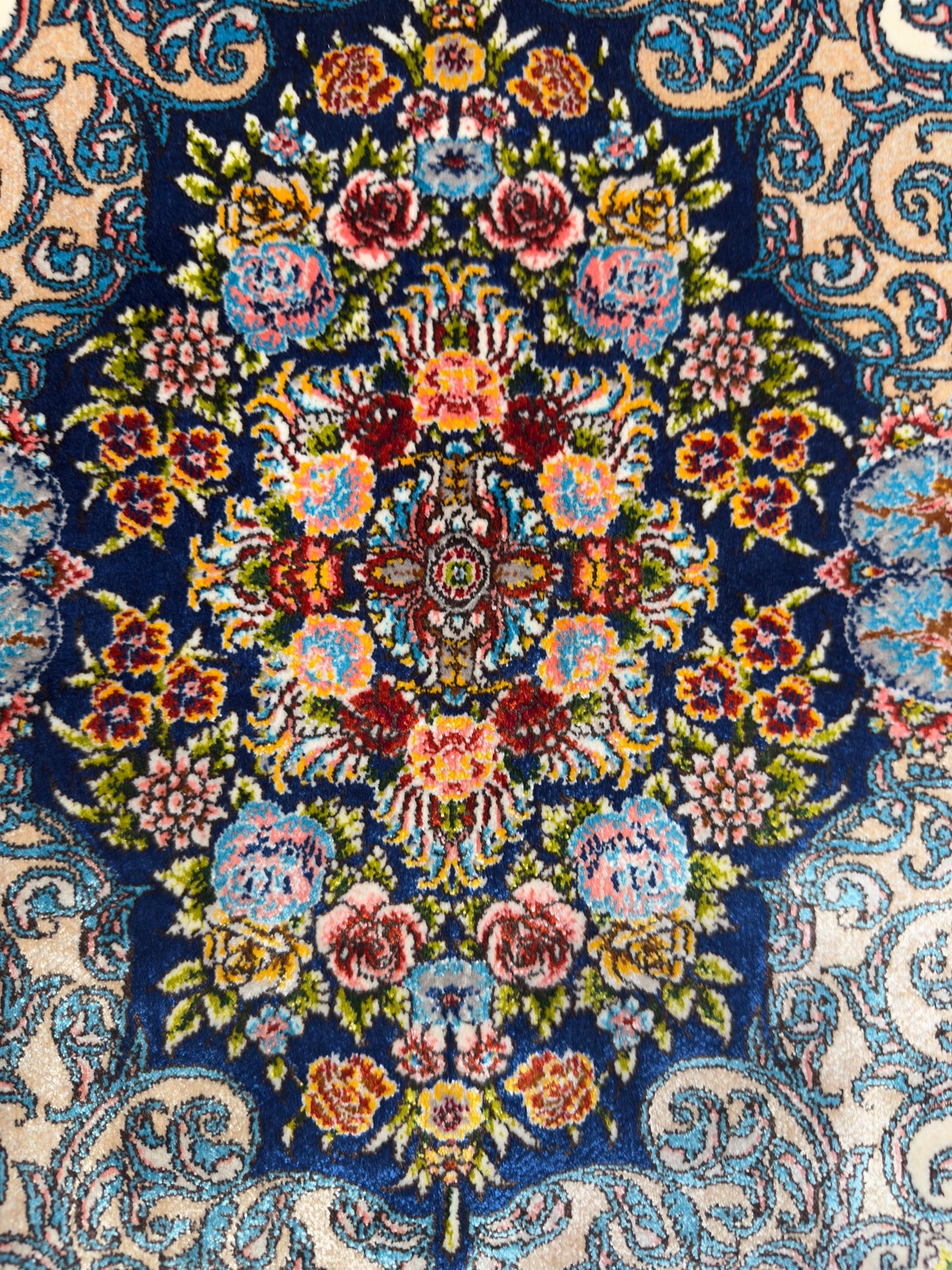 Pure Silk Persian Rug