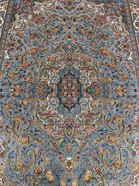 Pure Silk Persian Rug