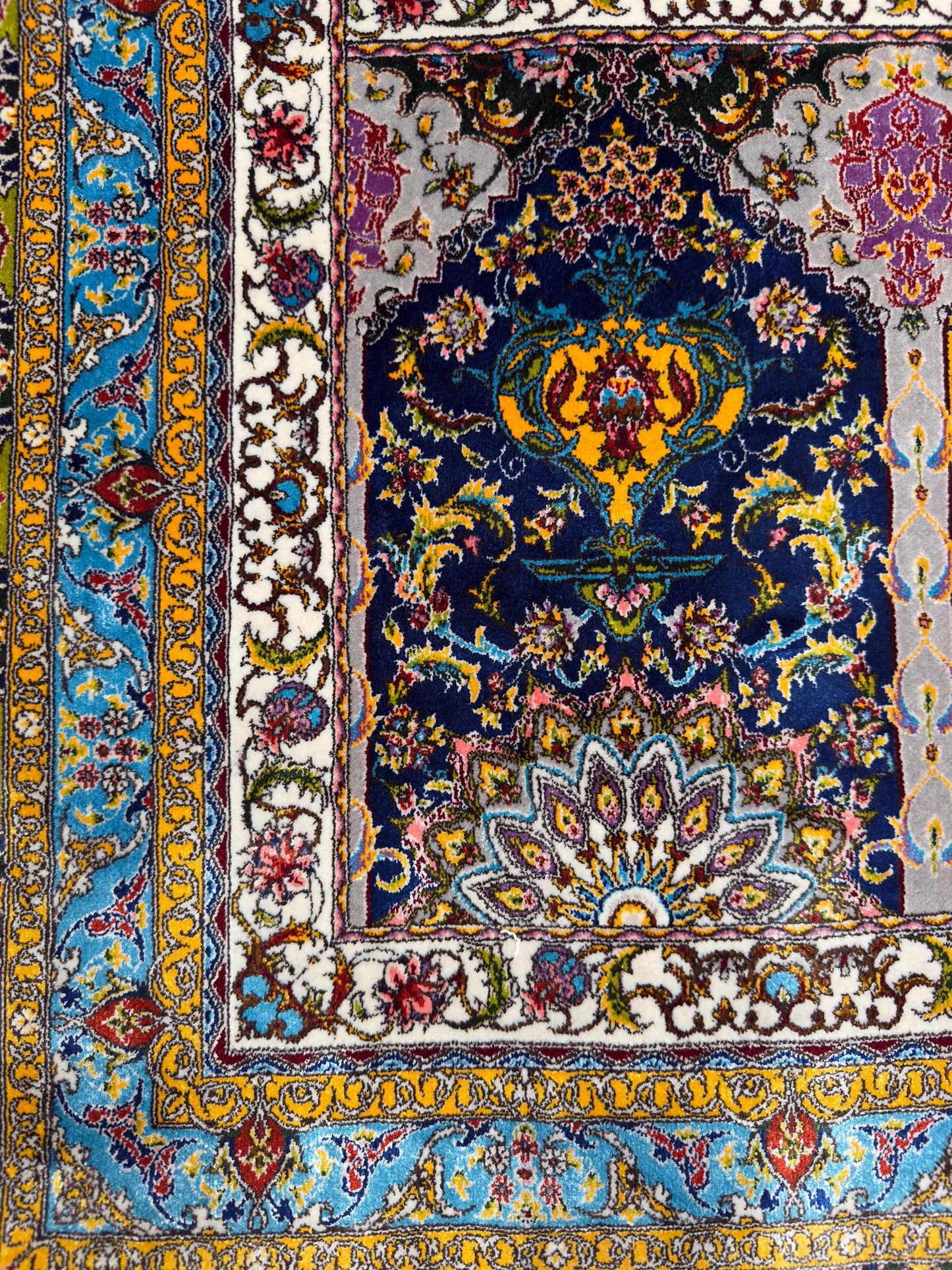Pure Silk Persian Rug
