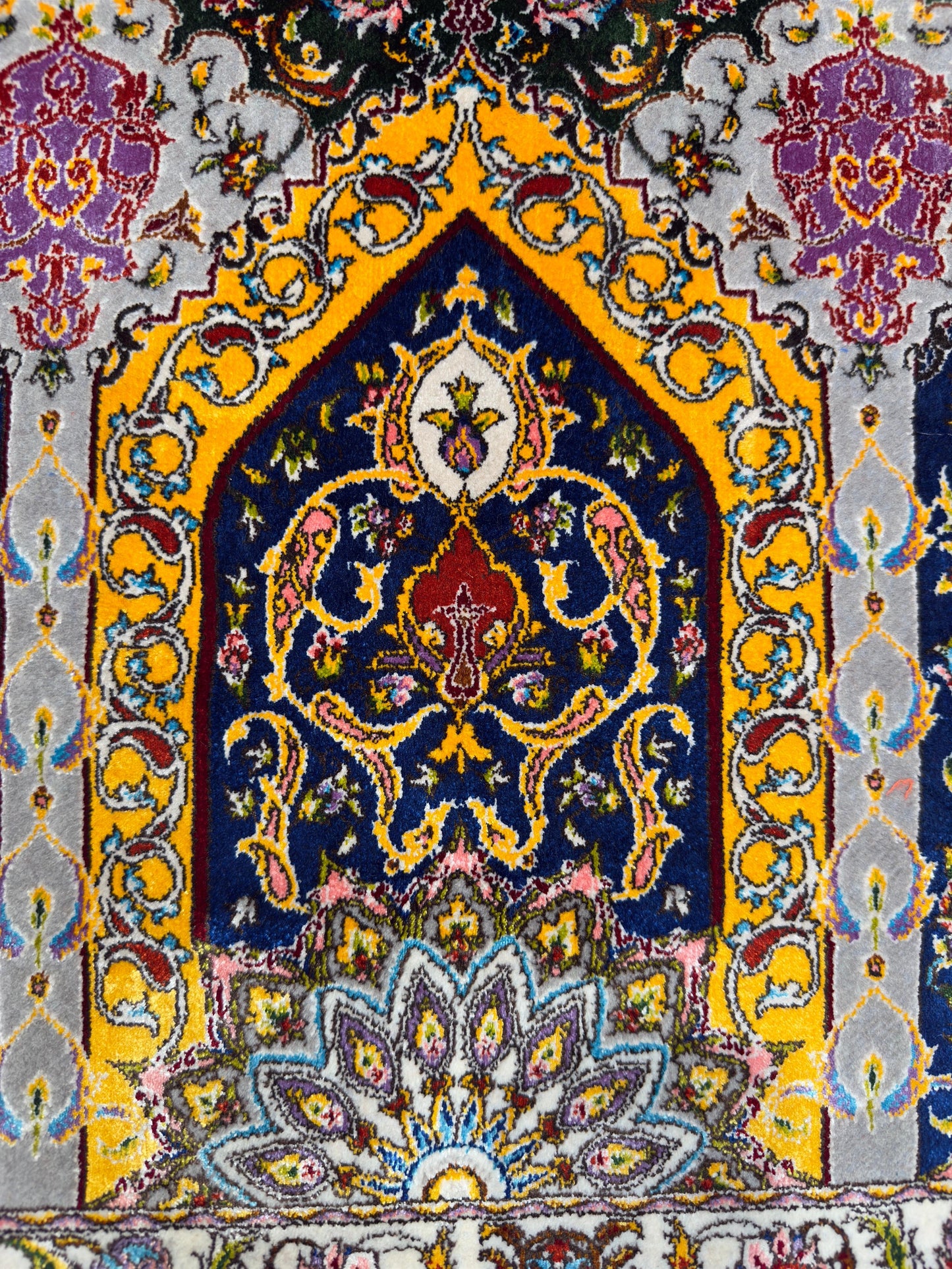 Pure Silk Persian Rug