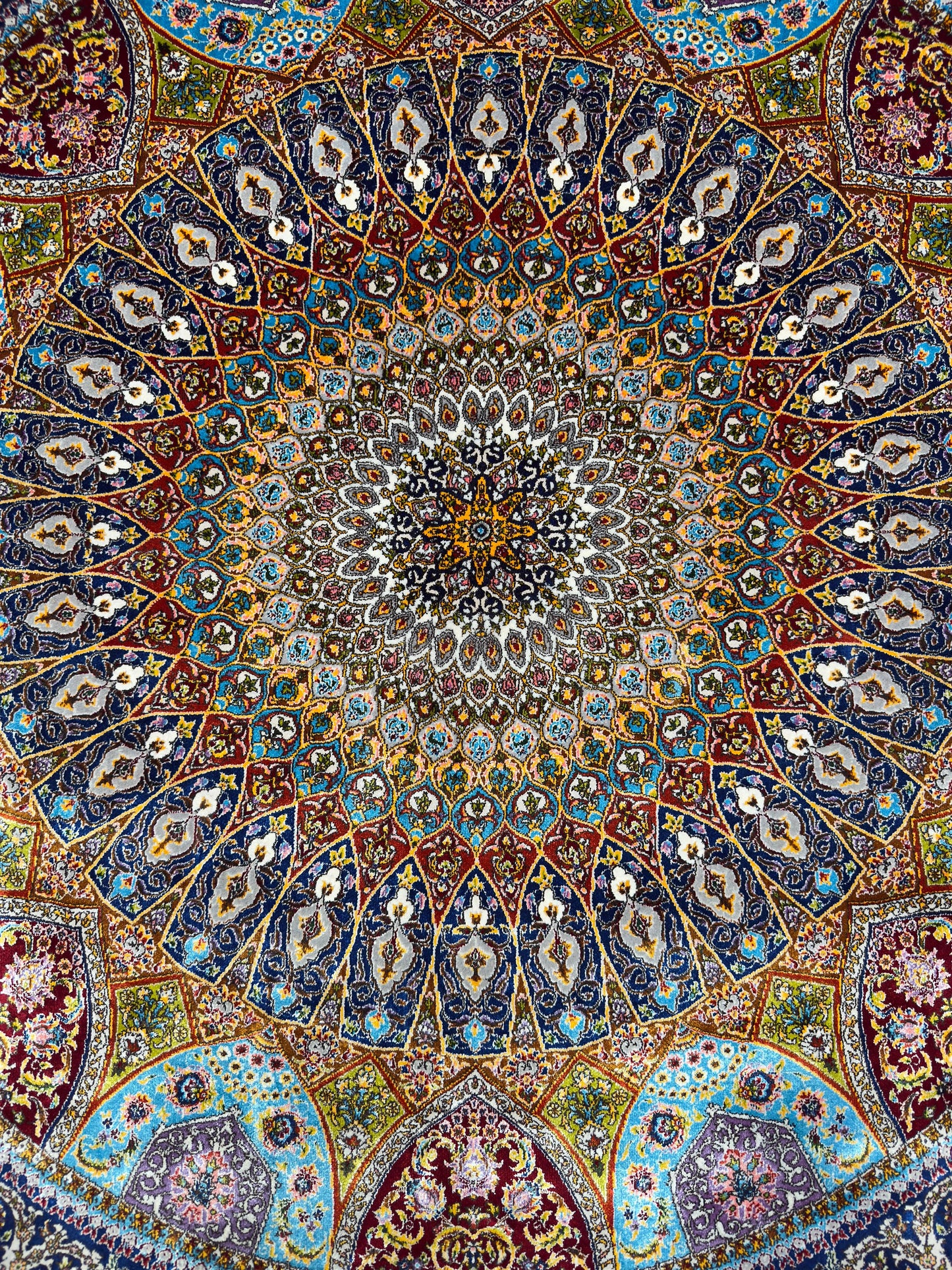 Pure Silk Persian Rug
