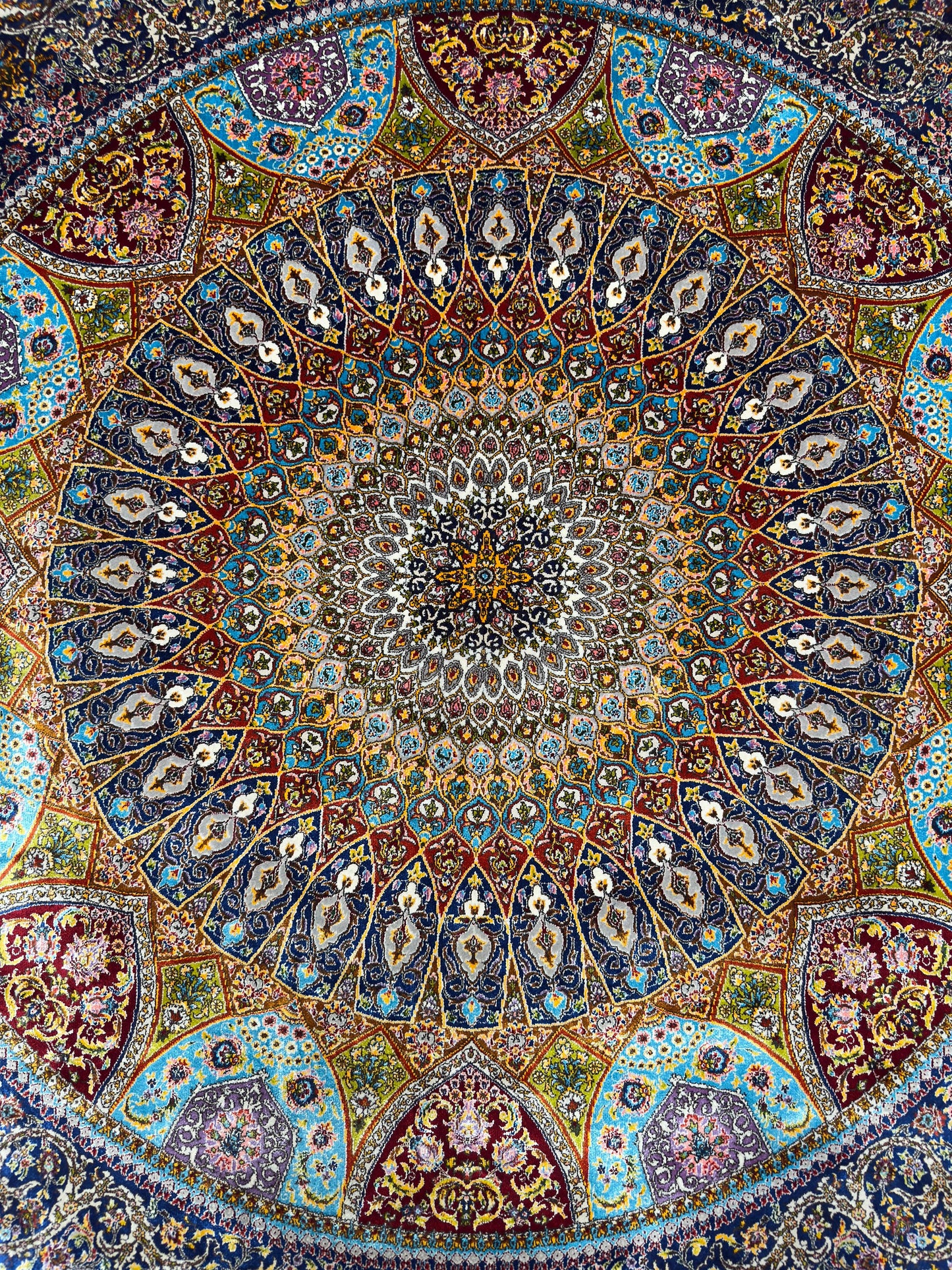 Pure Silk Persian Rug