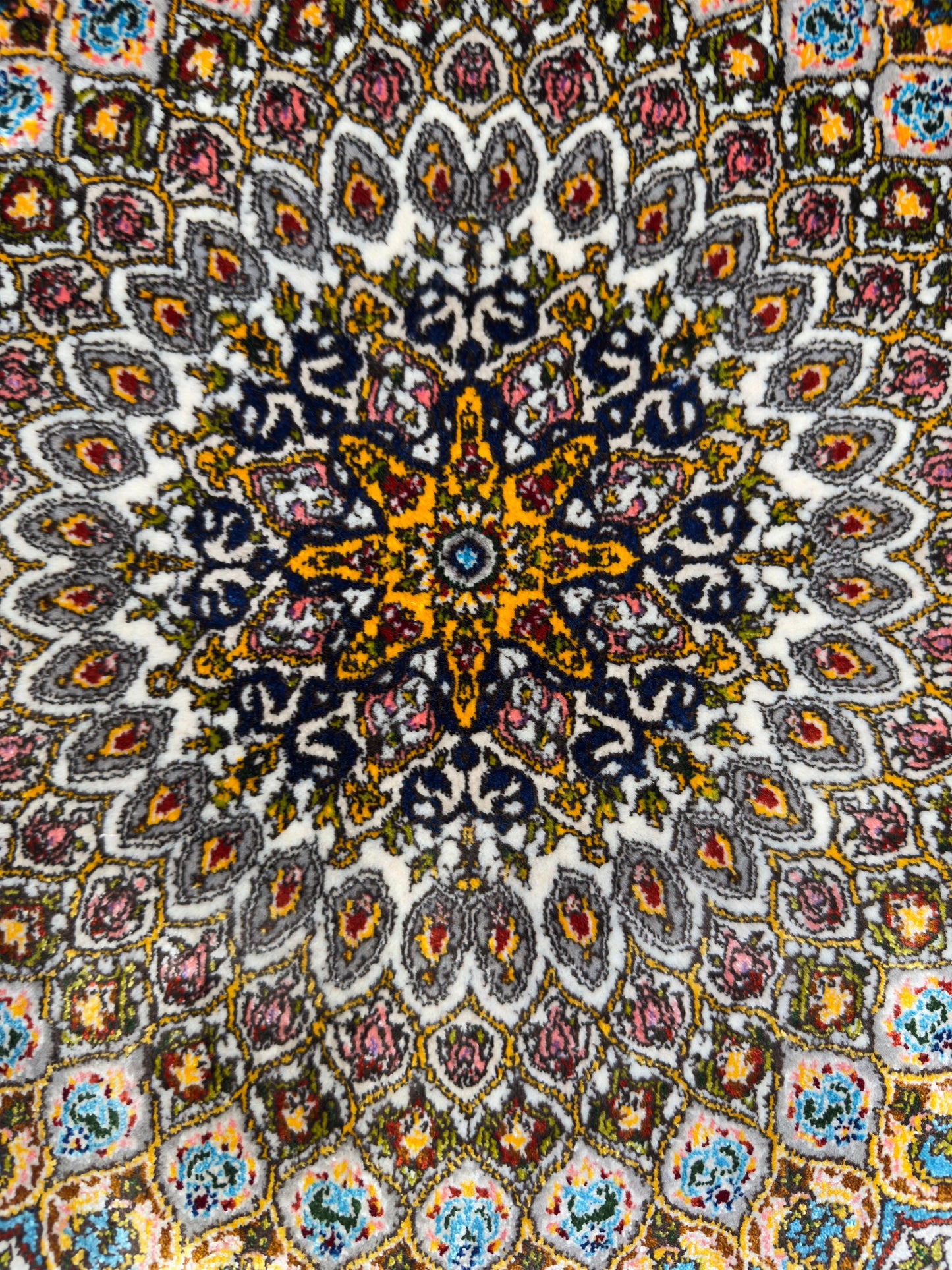 Pure Silk Persian Rug