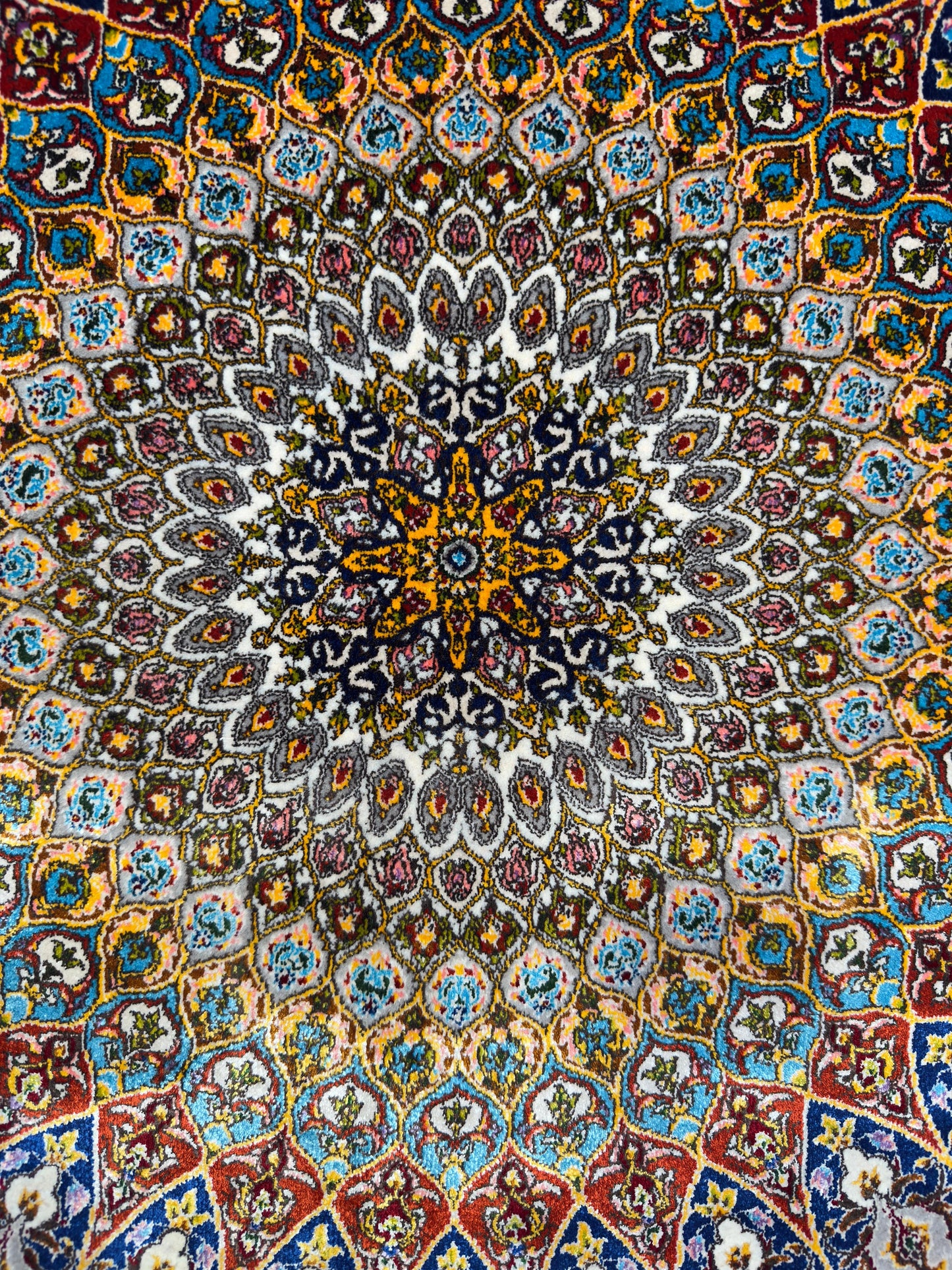 Pure Silk Persian Rug