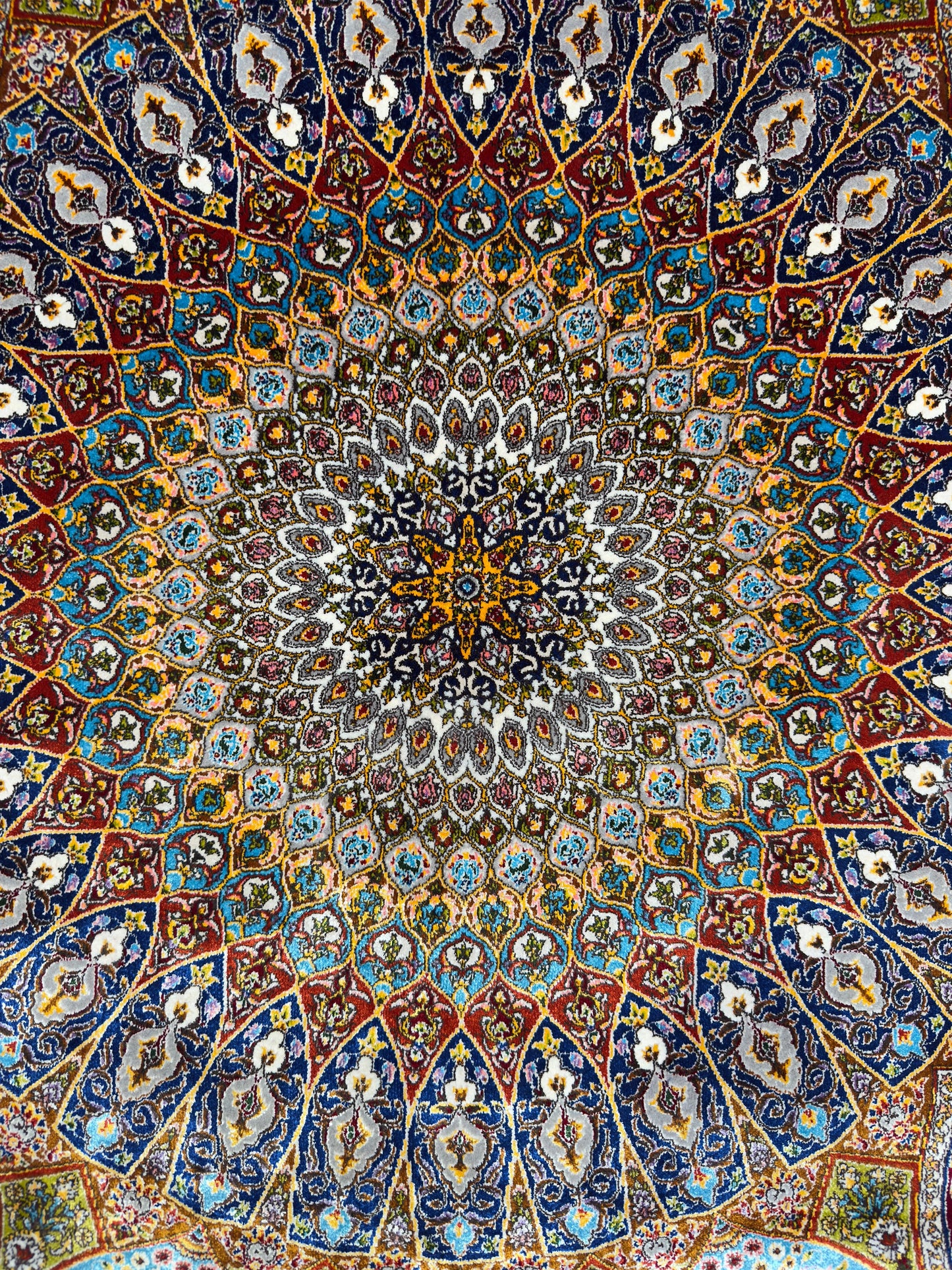 Pure Silk Persian Rug