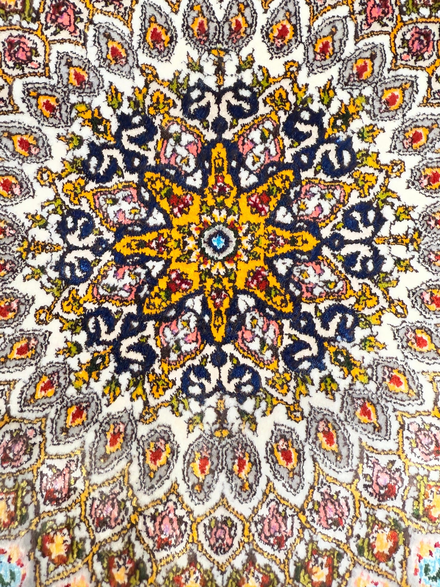 Pure Silk Persian Rug