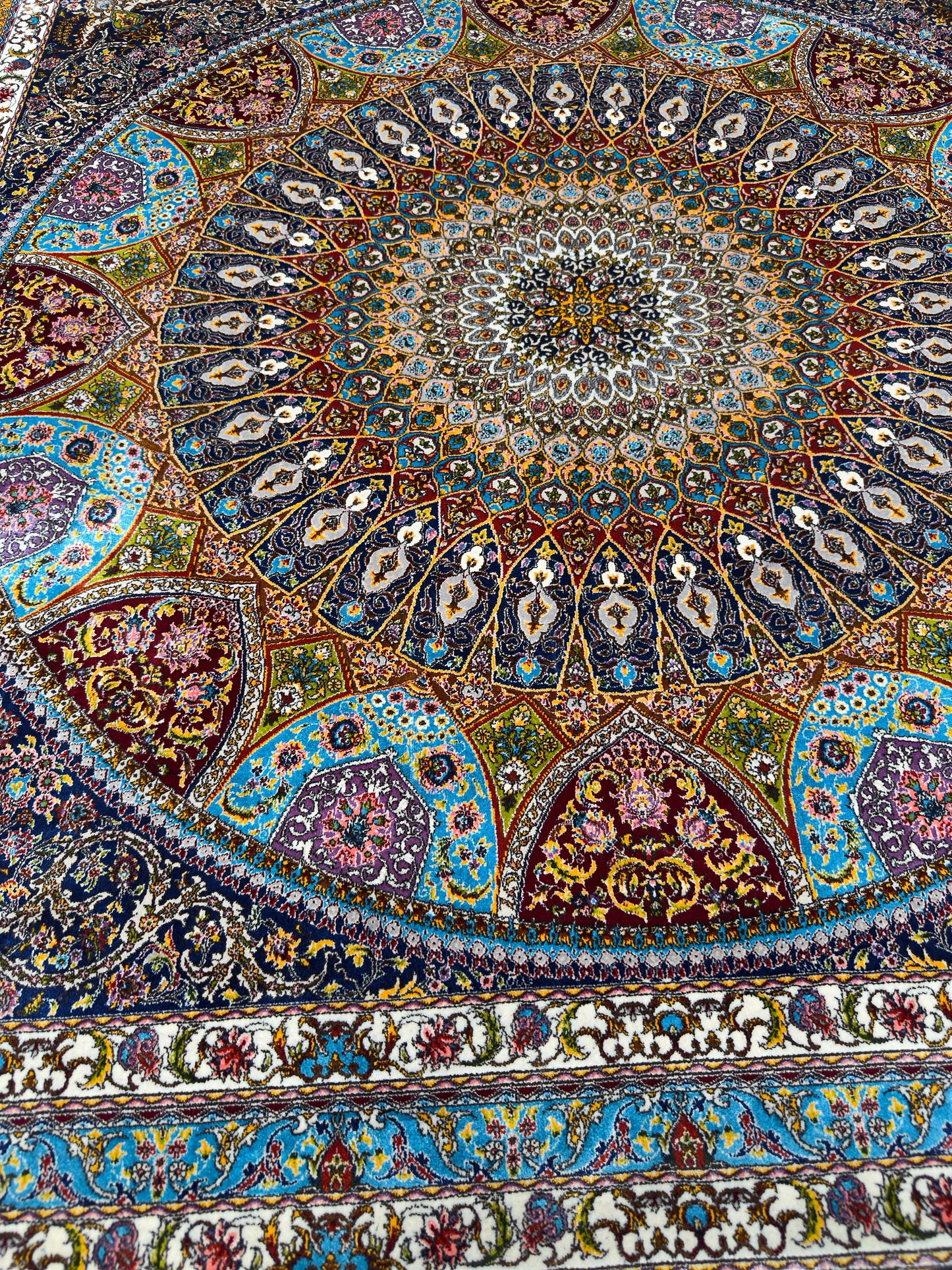 Pure Silk Persian Rug