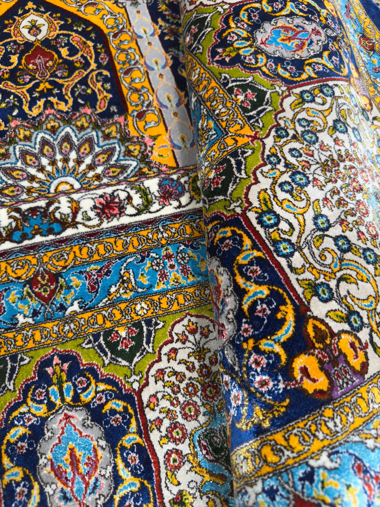 Pure Silk Persian Rug