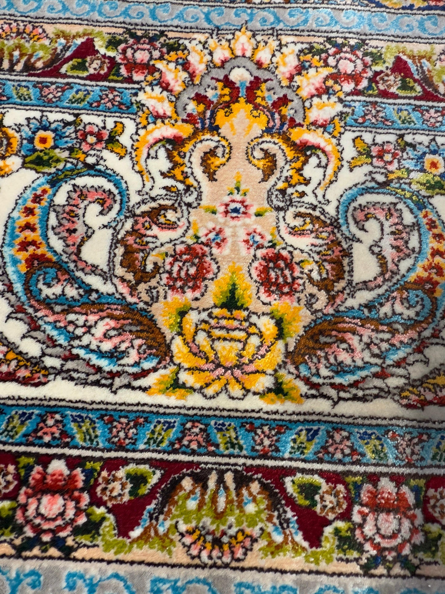 Pure Silk Persian Rug