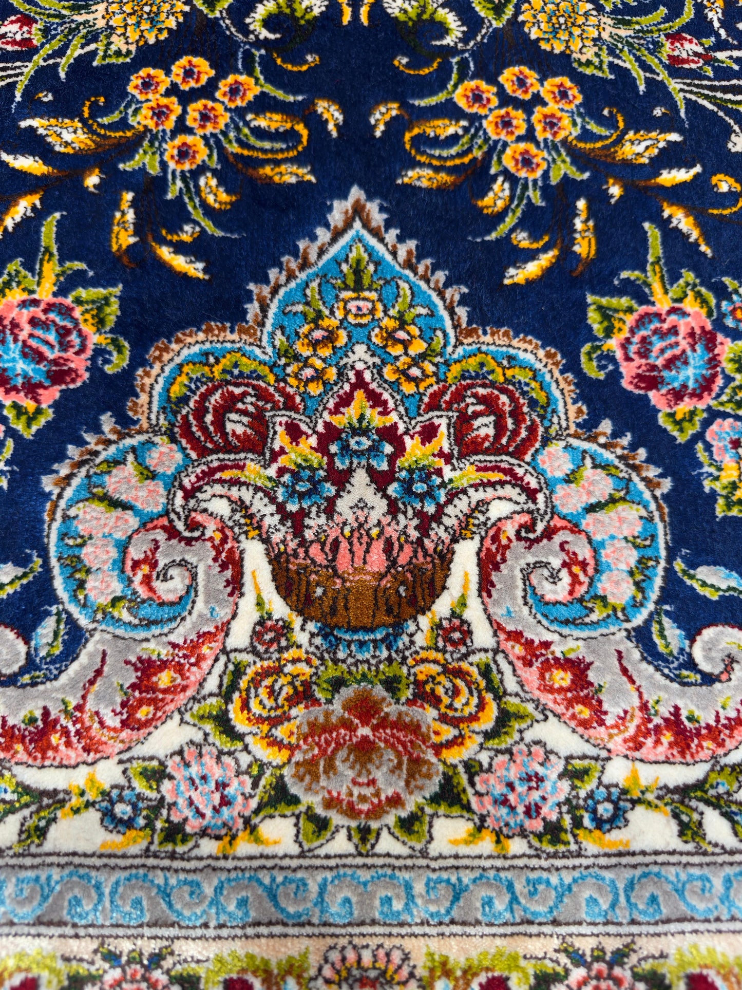 Pure Silk Persian Rug