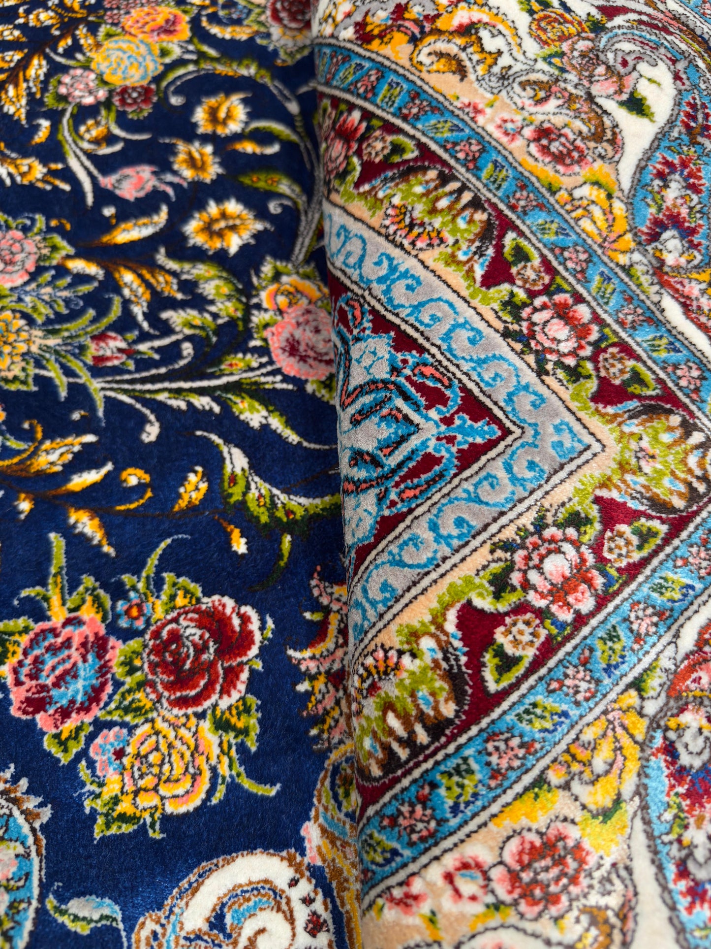 Pure Silk Persian Rug