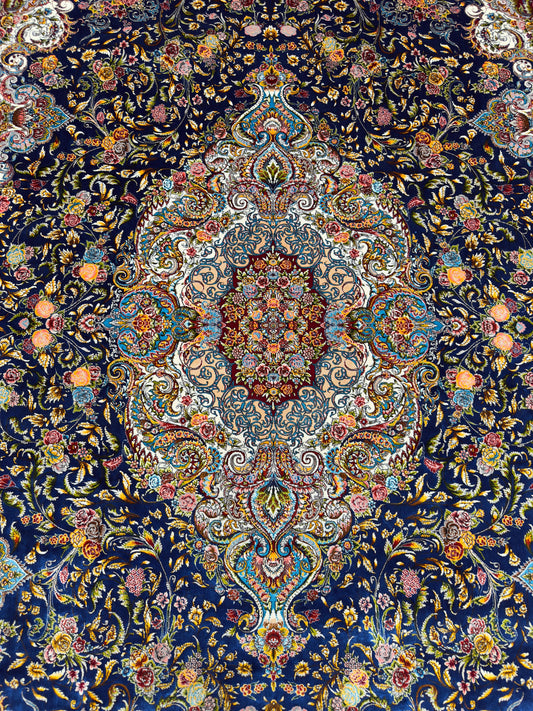 Pure Silk Persian Rug