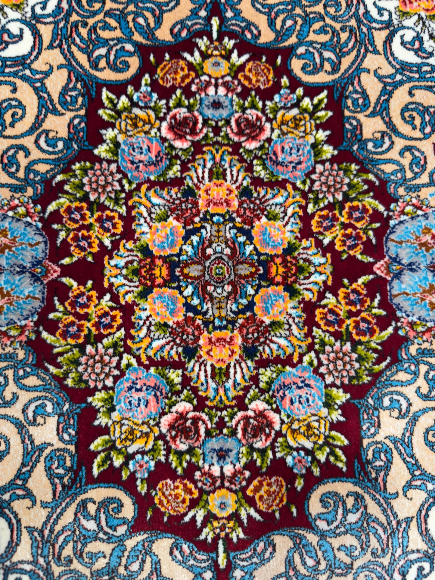 Pure Silk Persian Rug