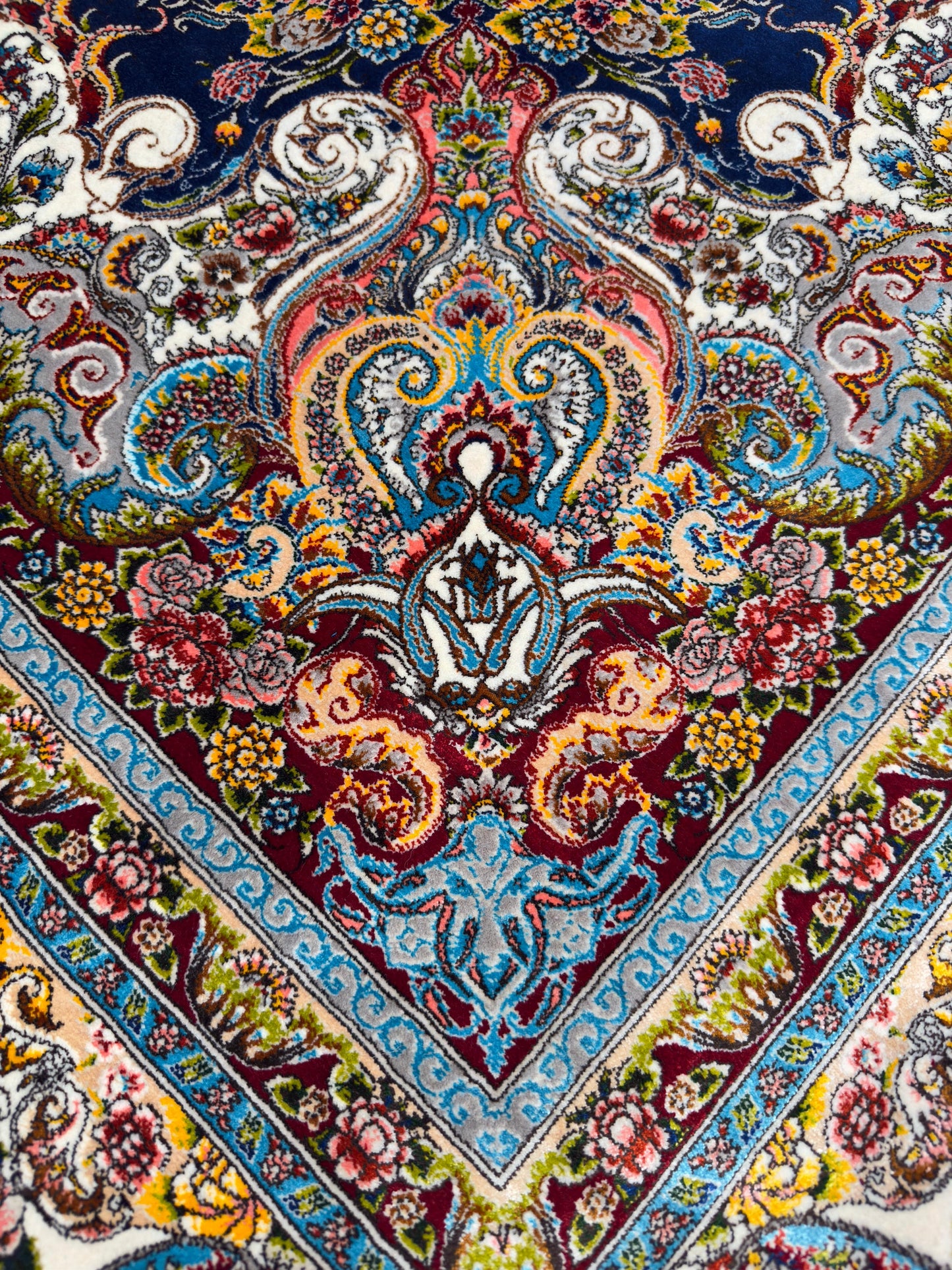Pure Silk Persian Rug