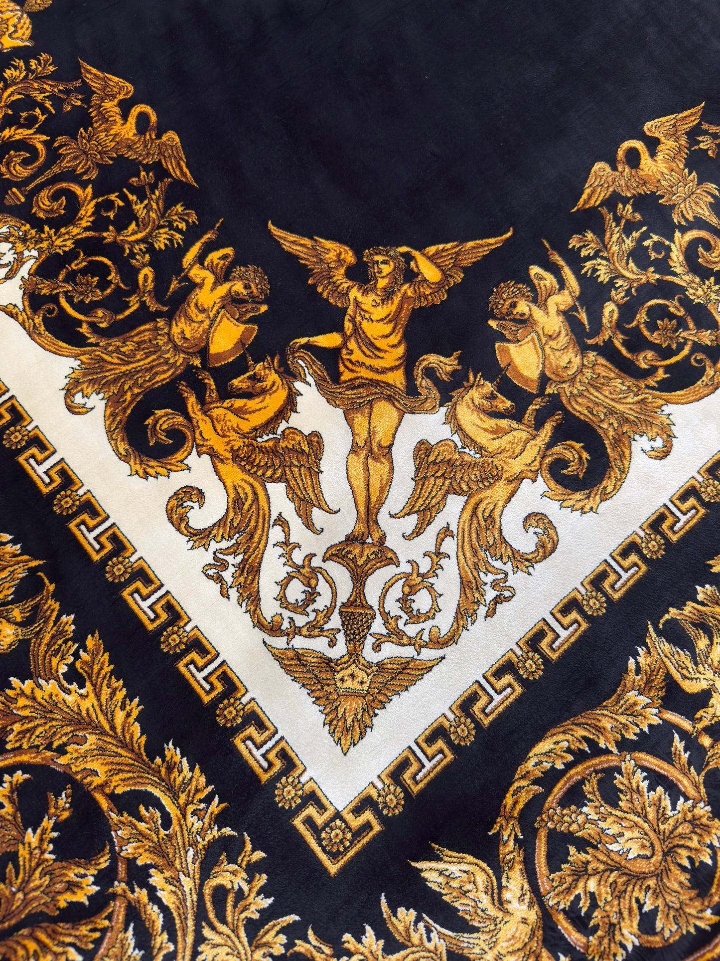 Fine Persian Pure Silk Rug