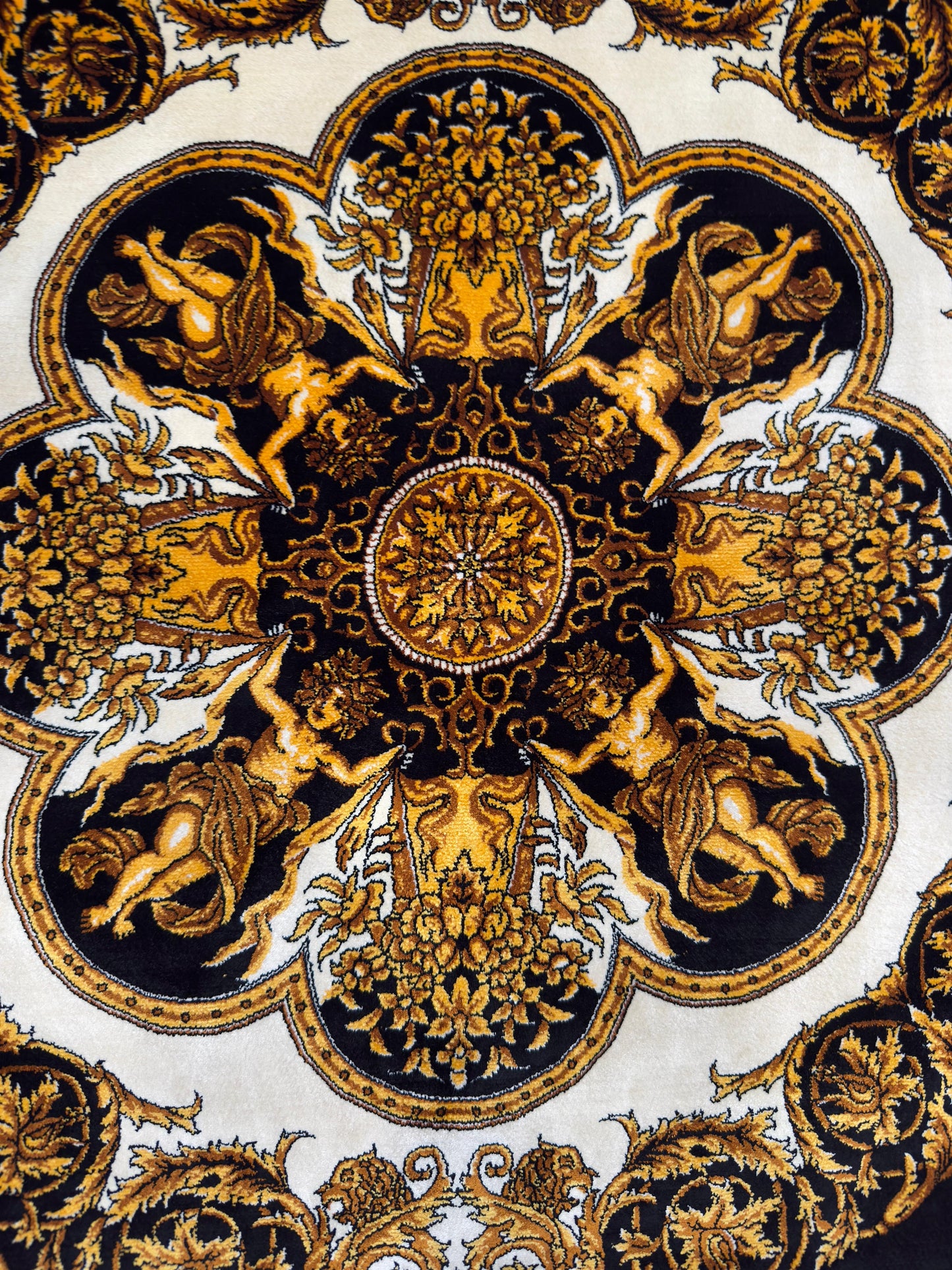 Fine Persian Pure Silk Rug