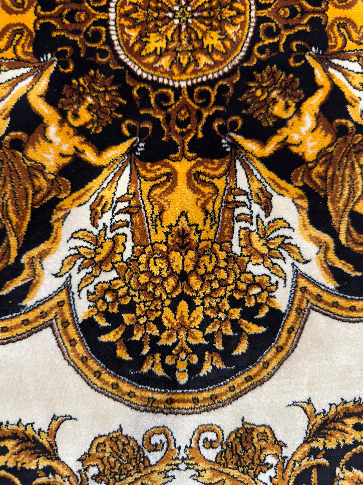 Fine Persian Pure Silk Rug