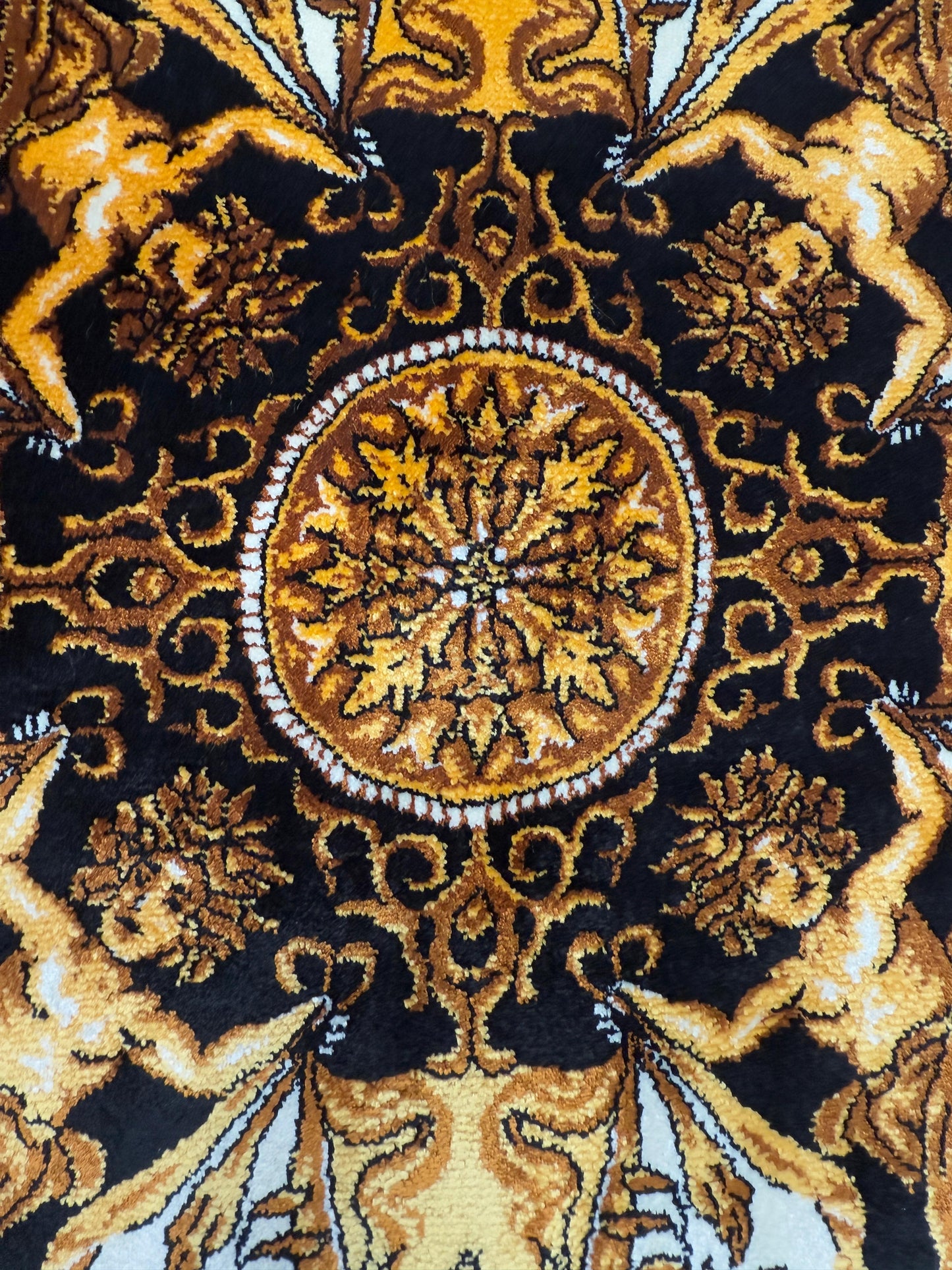 Fine Persian Pure Silk Rug