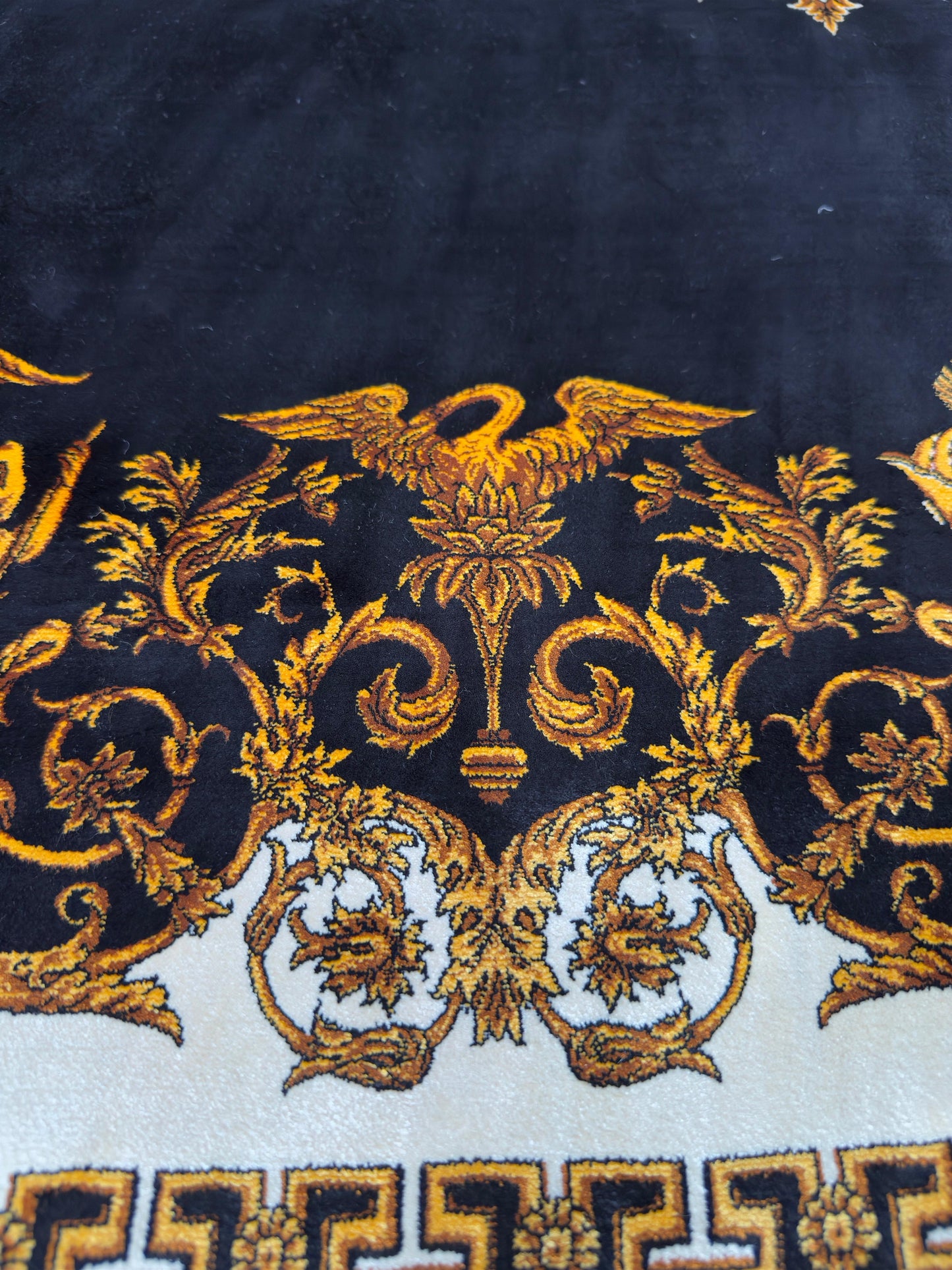 Fine Persian Pure Silk Rug