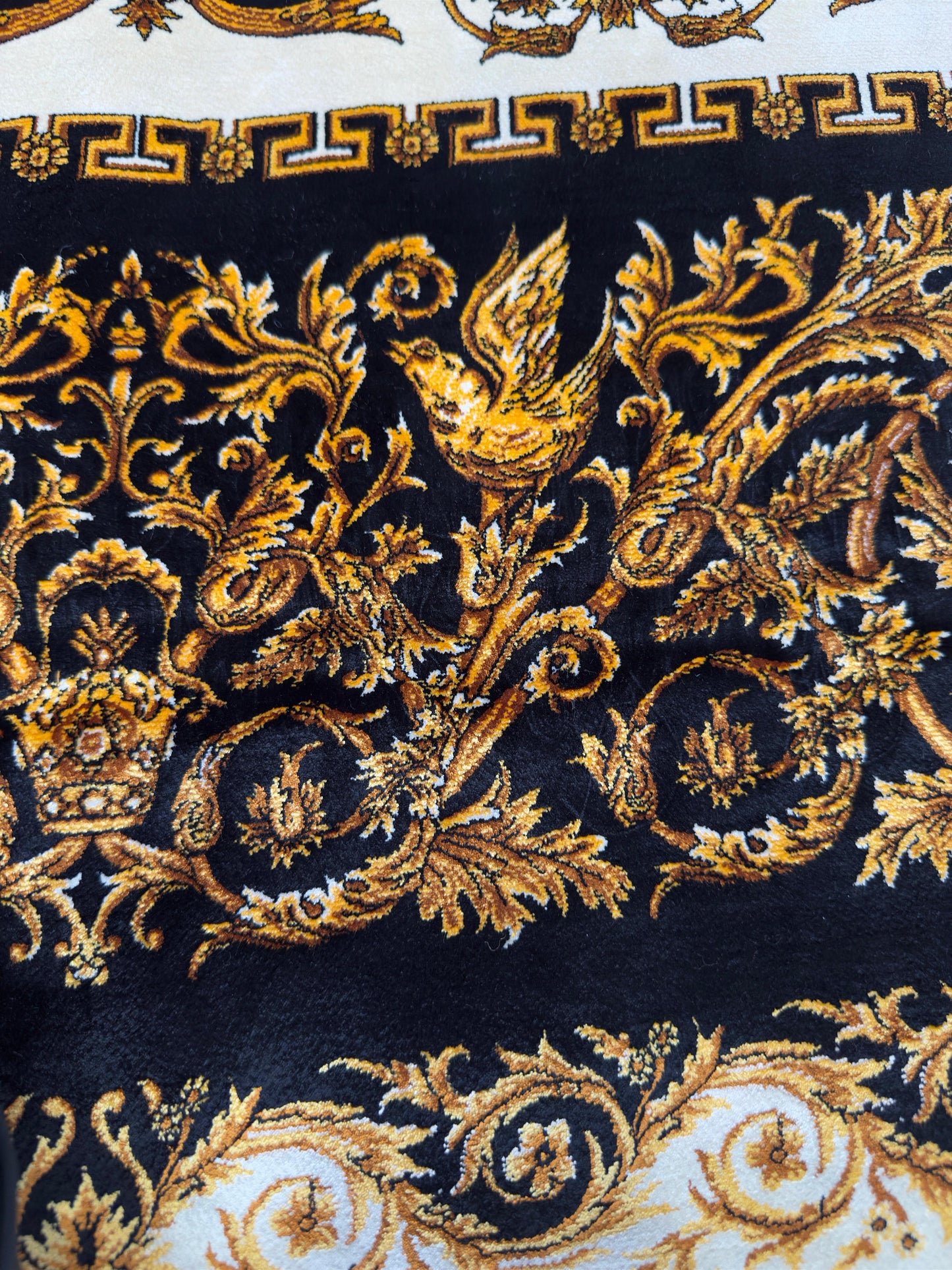 Fine Persian Pure Silk Rug