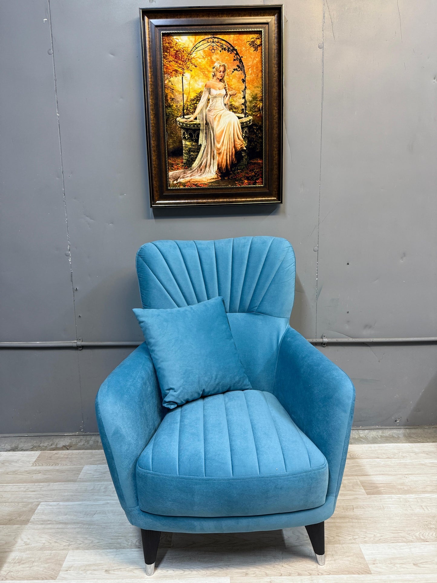 Elegant Toledo Blue Sofa Set - 3 Seater + 2 Seater + 1 Seater with Storage for £1400 | Free UK Delivery