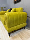 Vibrant Toledo Yellow Sofa Set - 3 Seater + 2 Seater with Storage for £1200 | Free UK Delivery