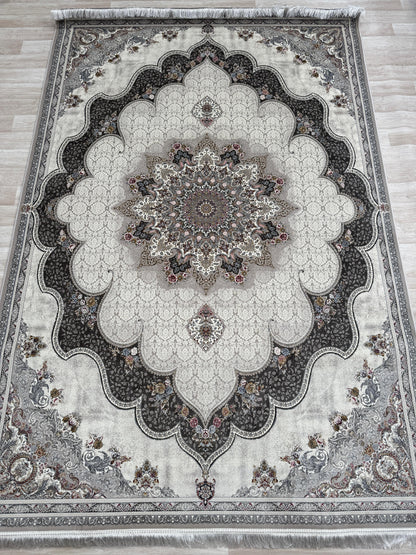 Ornate 1200 Reeds Machine-Made Area Rug | Free Delivery & Elegant Patterns in 6 Colours