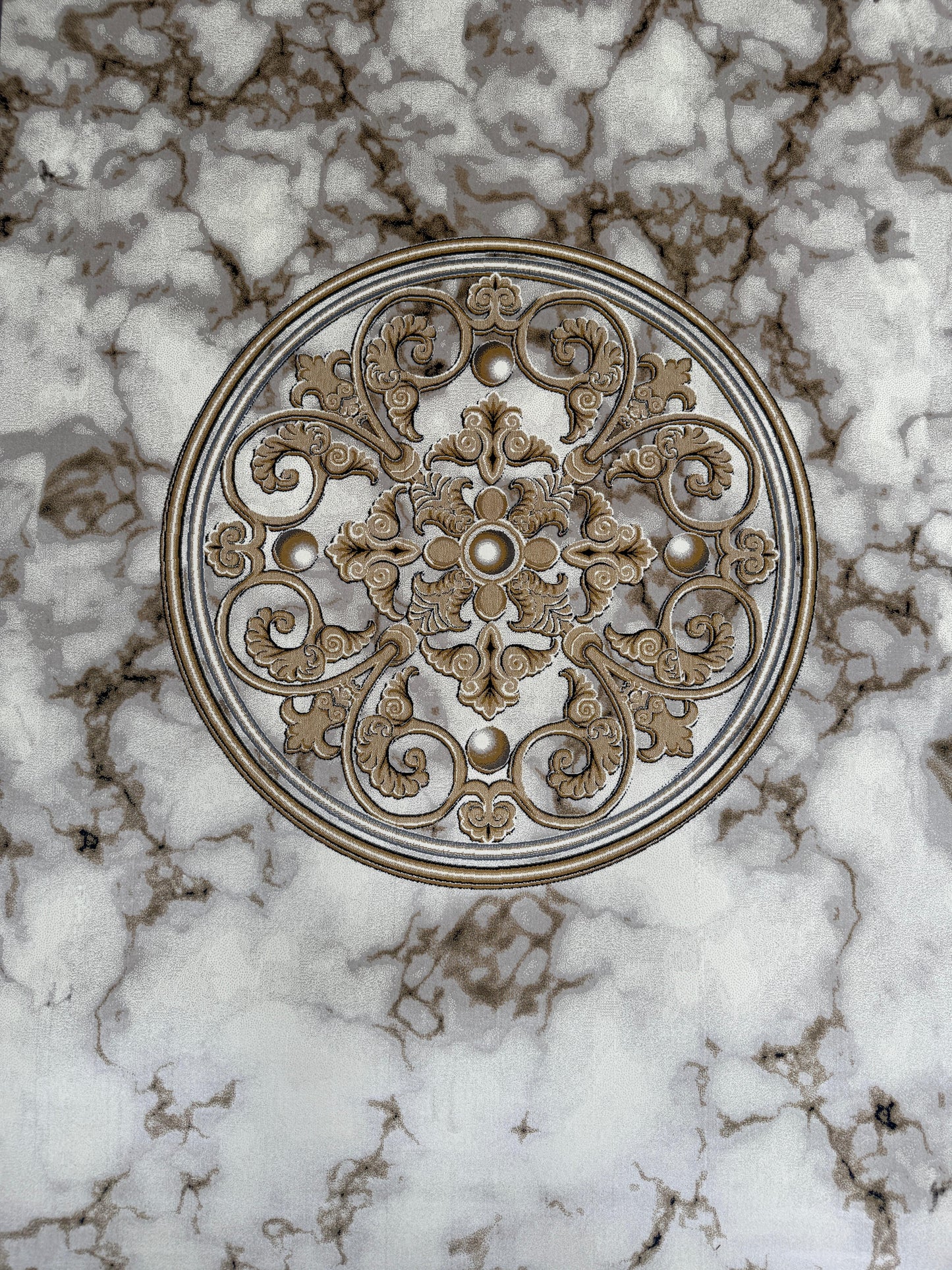 Luxurious 1200 Reeds Machine-Made Persian Rug | Free Delivery & Available in Silver and Smokey