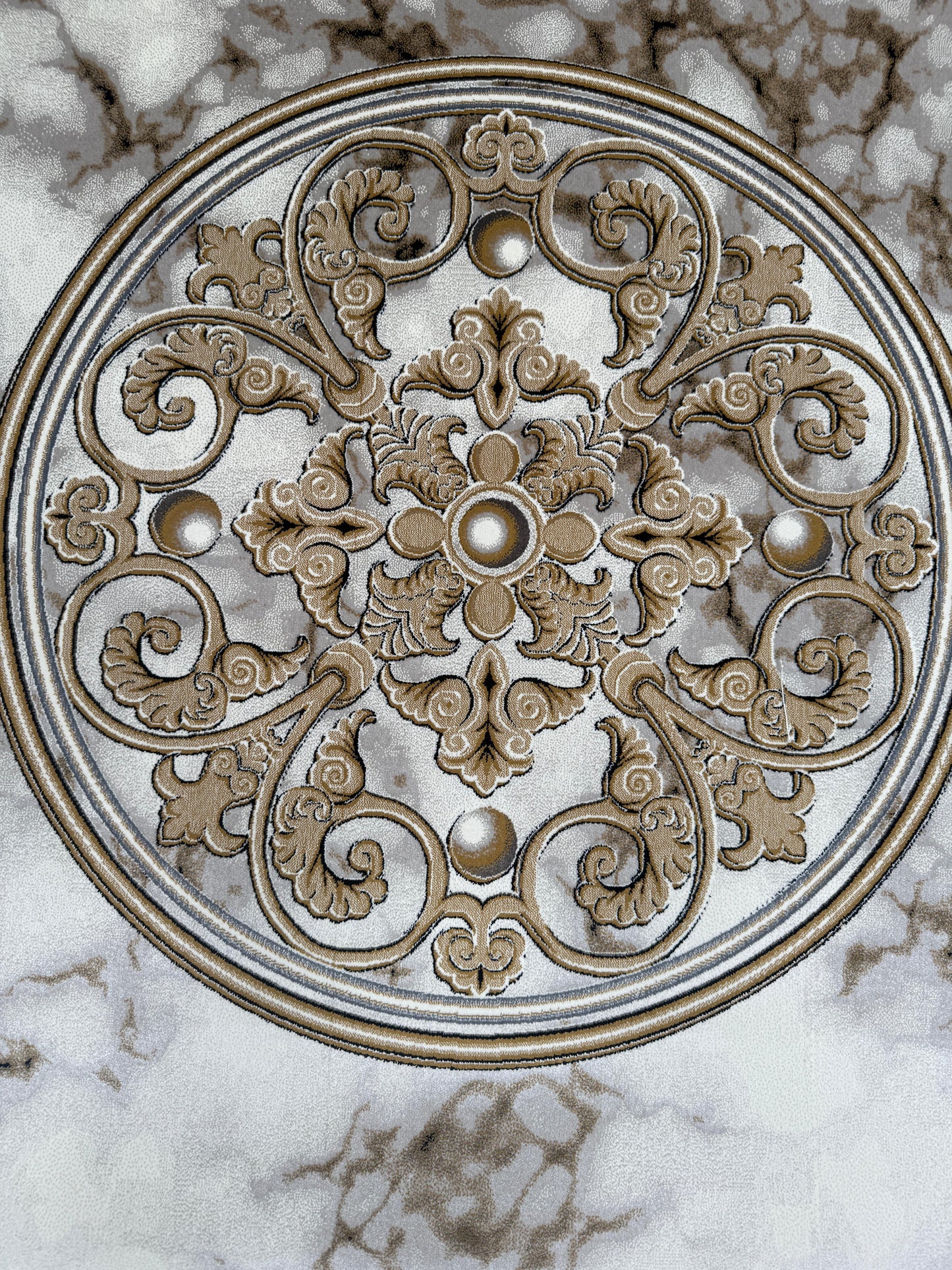 Luxurious 1200 Reeds Machine-Made Persian Rug | Free Delivery & Available in Silver and Smokey