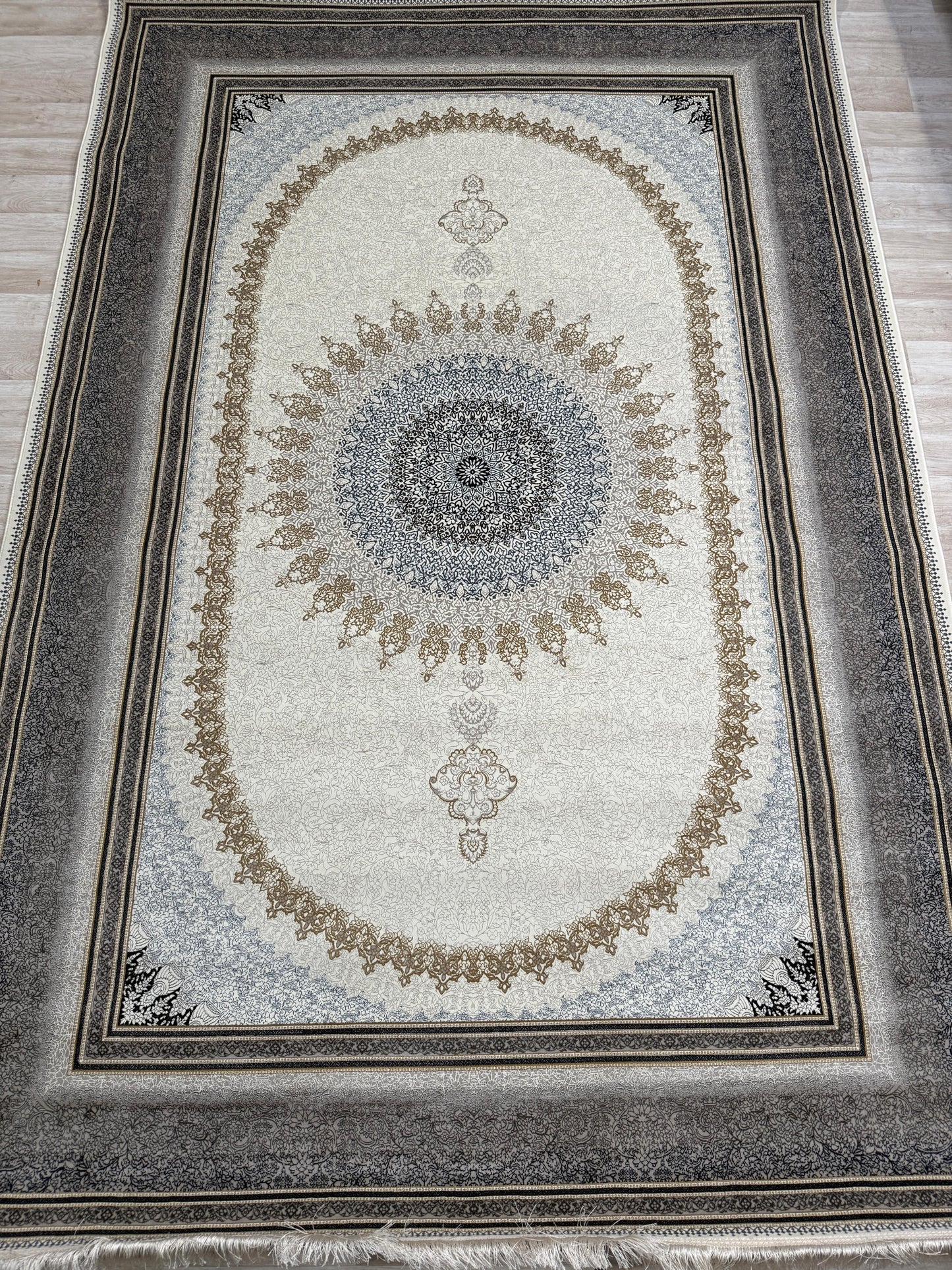 Persian 1200 Reeds (1216) Machine-Made Rugs | Elegant Design in 6 Colours