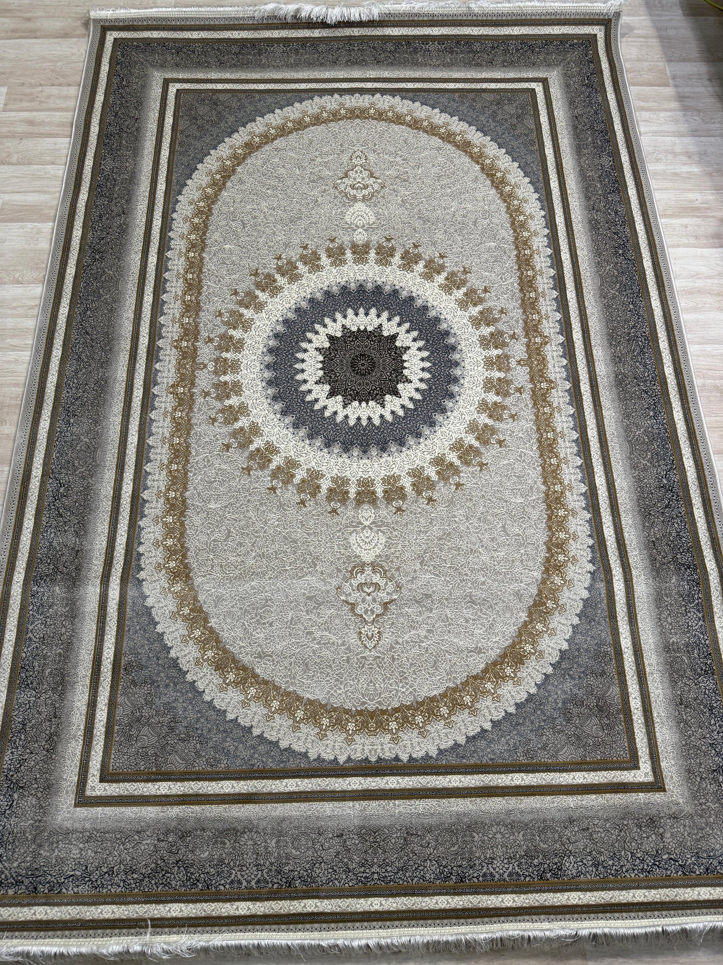 Persian 1200 Reeds (1216) Machine-Made Rugs | Elegant Design in 6 Colours