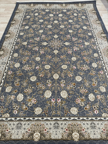 Floral Design 1200 Reeds Machine-Made Rug | Elegant Patterns in 6 Colours