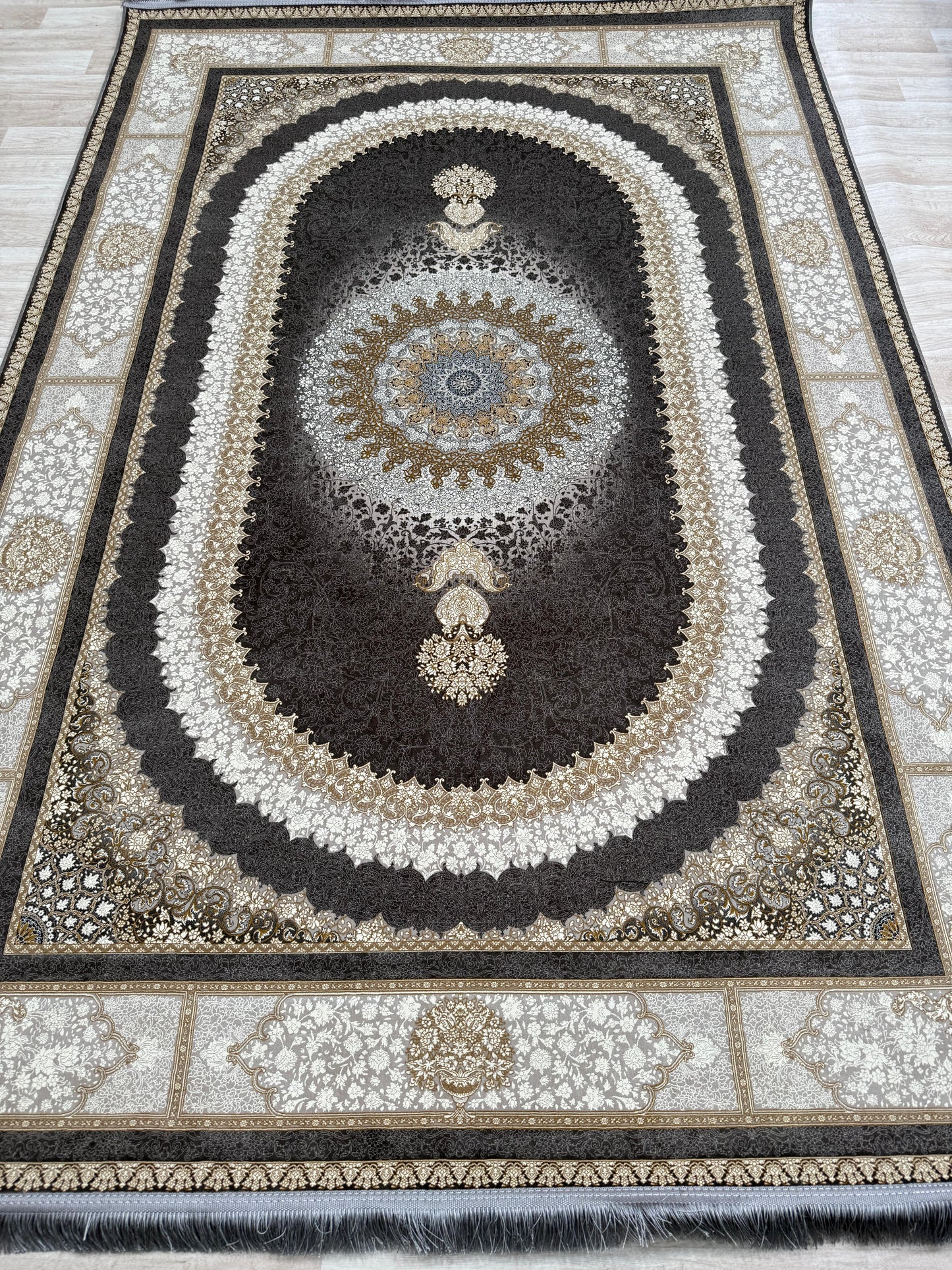 Elegant 1200 Reeds Machine-Made Area Rug | Free Delivery & Timeless Design