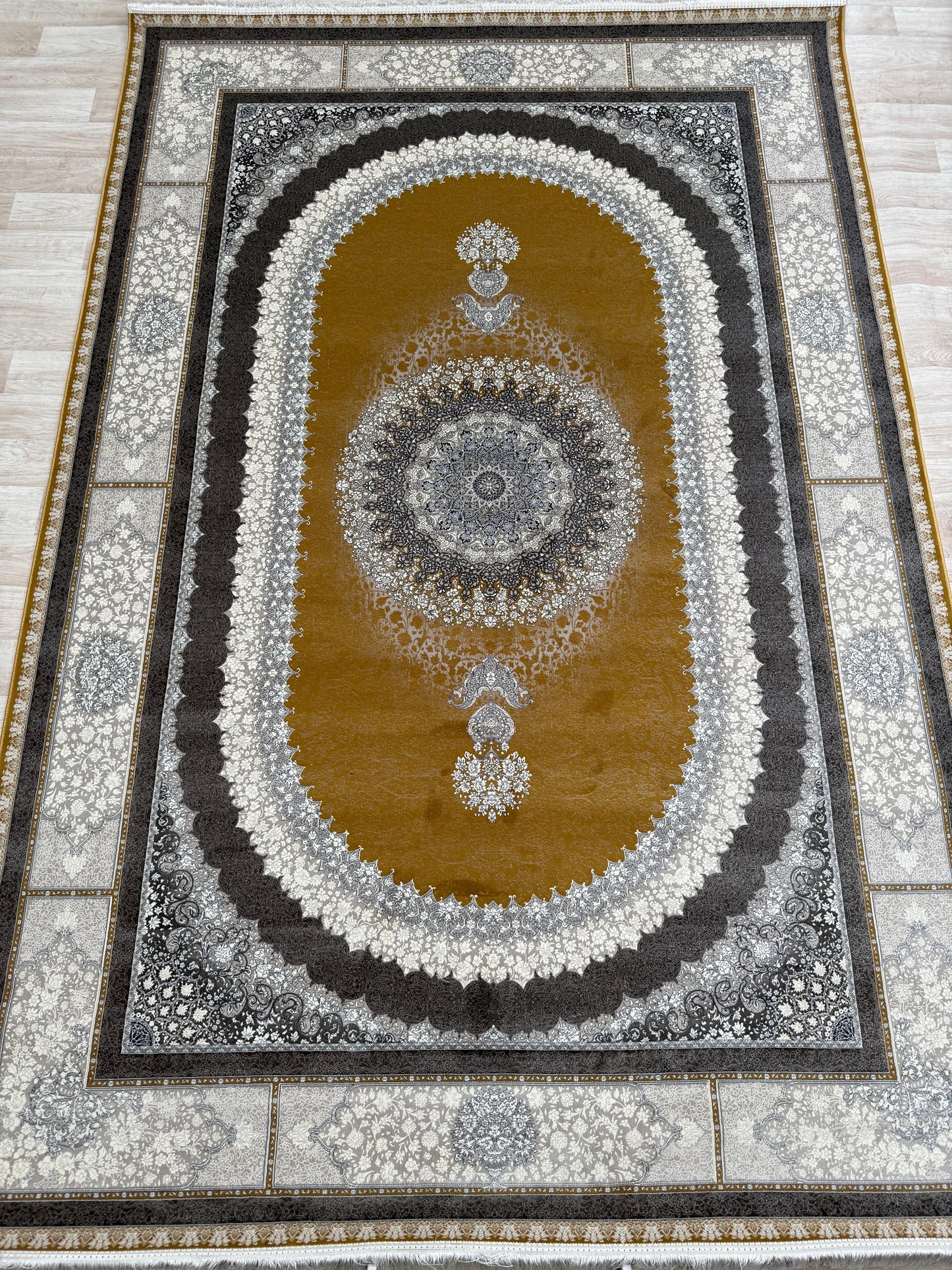 Elegant 1200 Reeds Machine-Made Area Rug | Free Delivery & Timeless Design