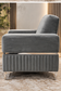 Luxury Velvet Storage Armchair – Modern Accent Chair with Chrome Trim