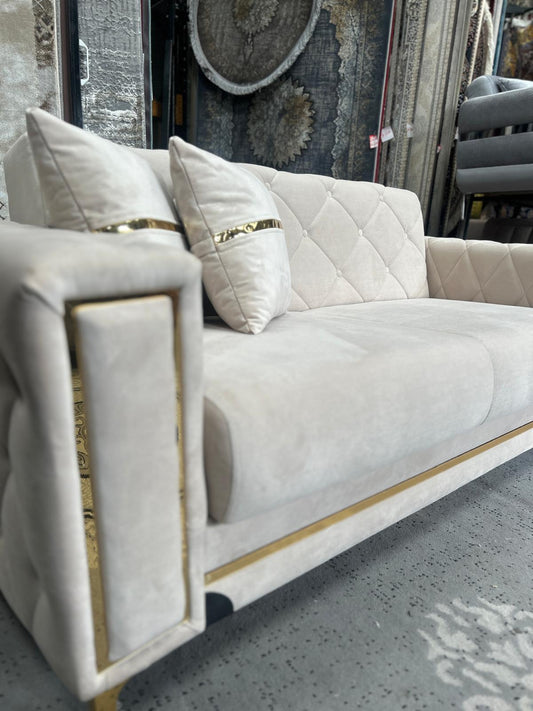 Cream Bolivia - Sofa Set