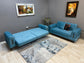 Stylish Tesla Sofa Set - 3 Seater + 2 Seater with Storage & Bed Functionality for £1200 | Free Delivery UK