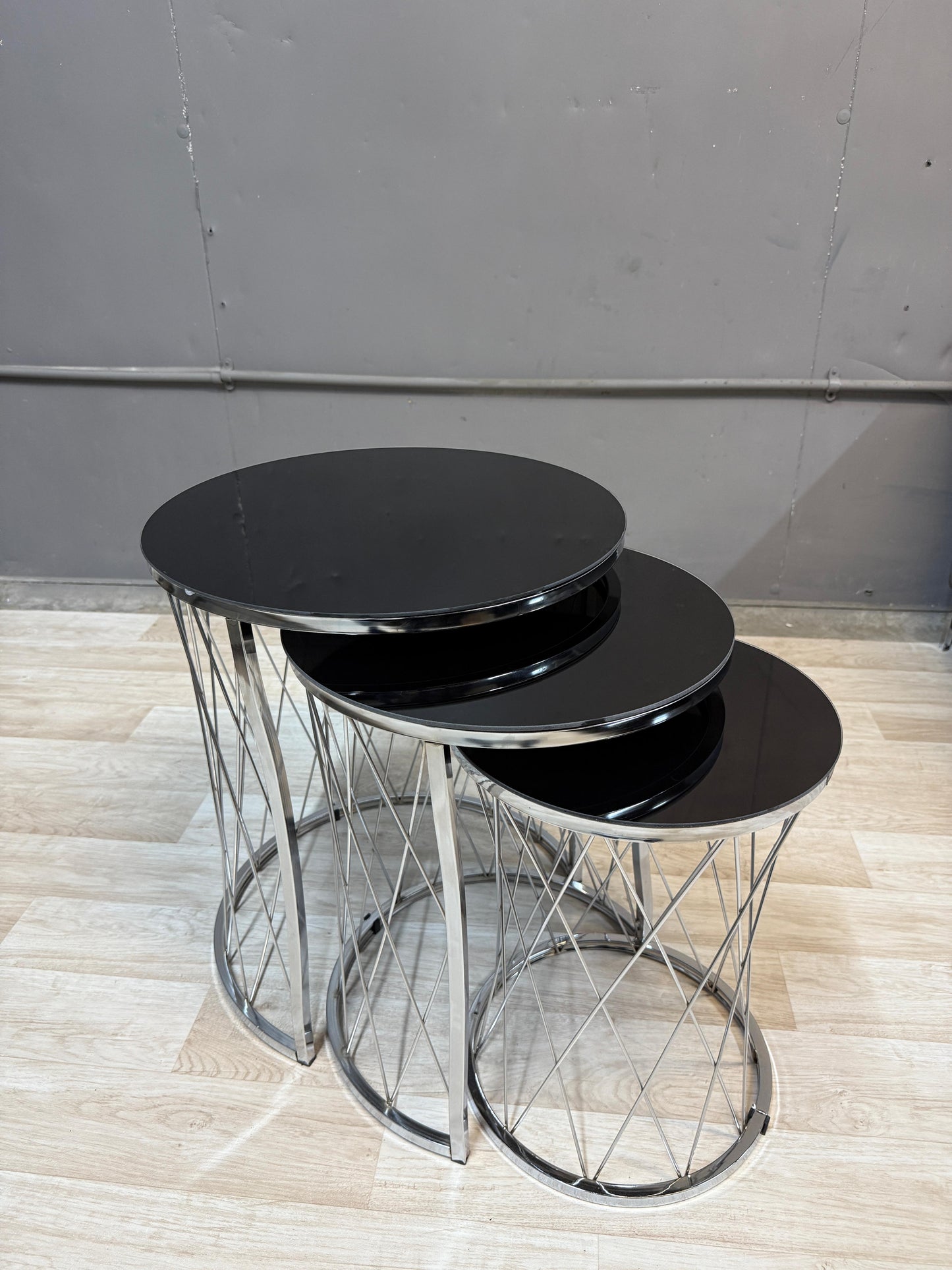 Wicker Nest Of Tables