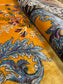 Fine Yellow Persian Silk Rug