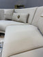 Aspendous Corner Sofa Beige - Bullring Rugs Ltd