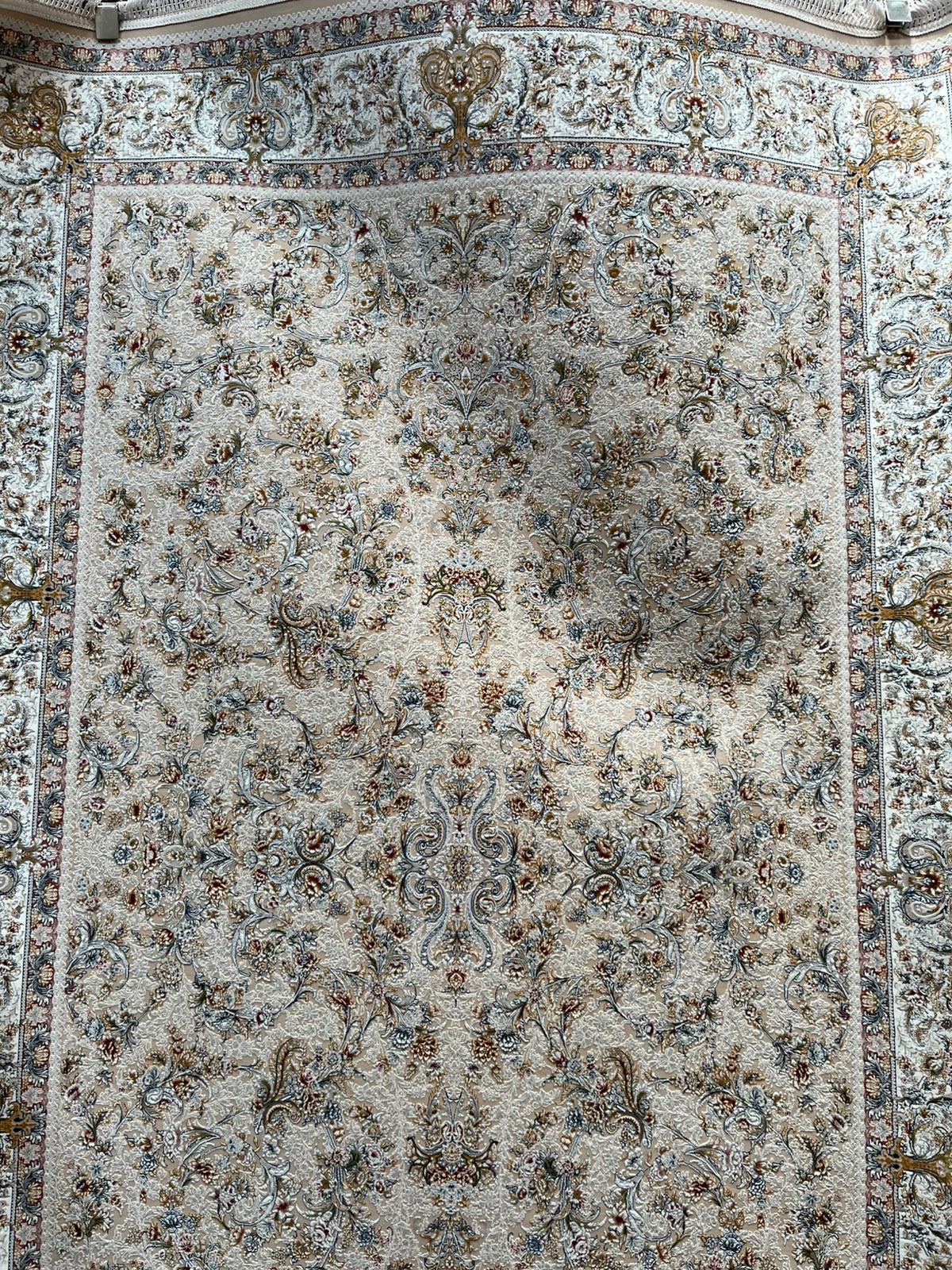 Beige Persian Rug - 1500 Reeds