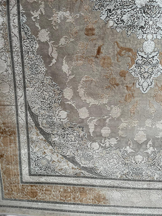 Beige/Brown Persian Rug - 1200 Reeds