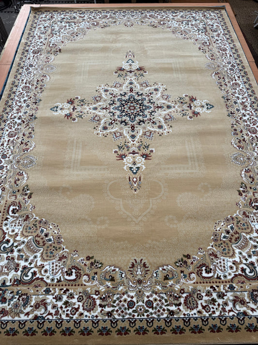 Isfahan Yellow Design Living Room Area Rug
